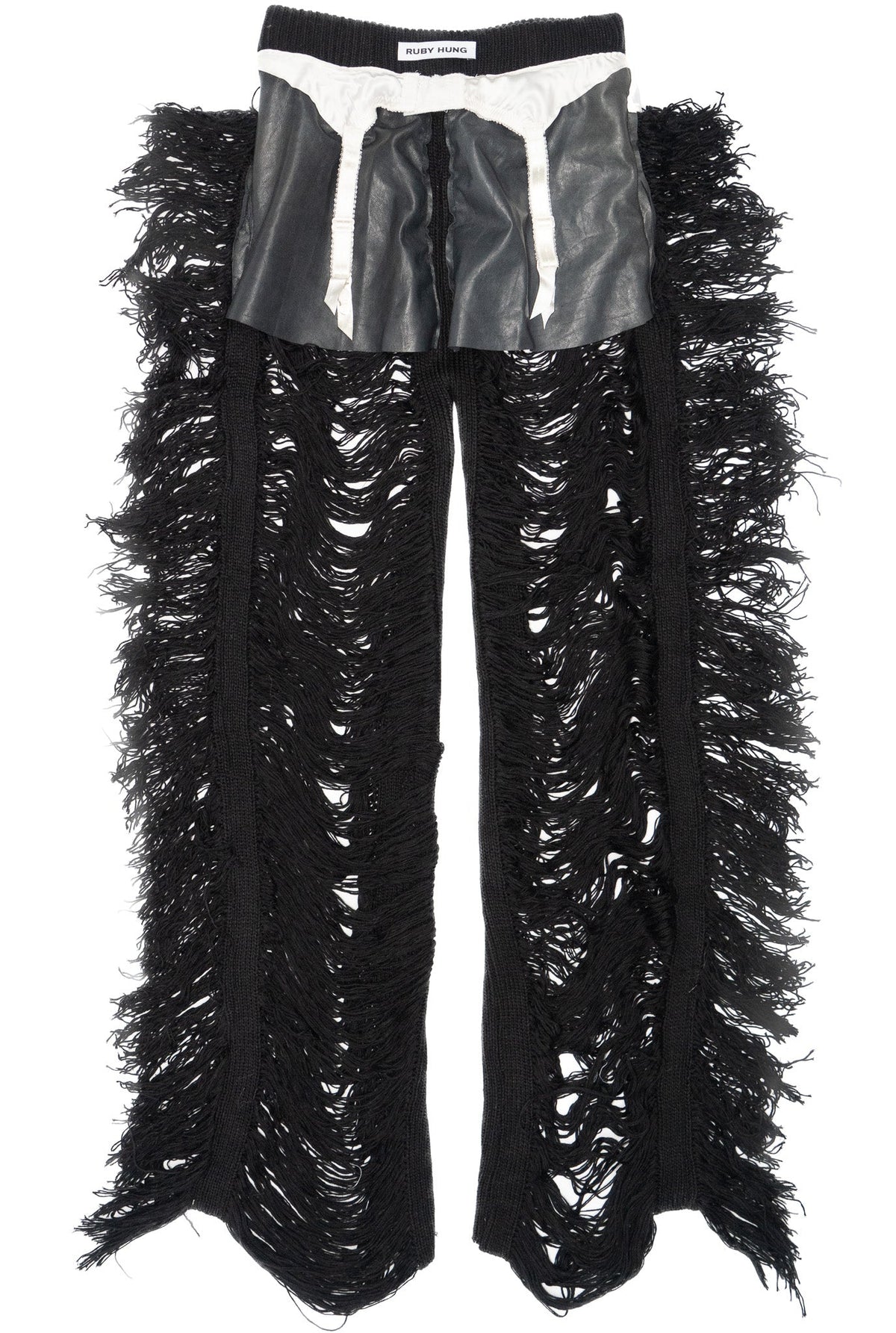 Pms black knit trousers