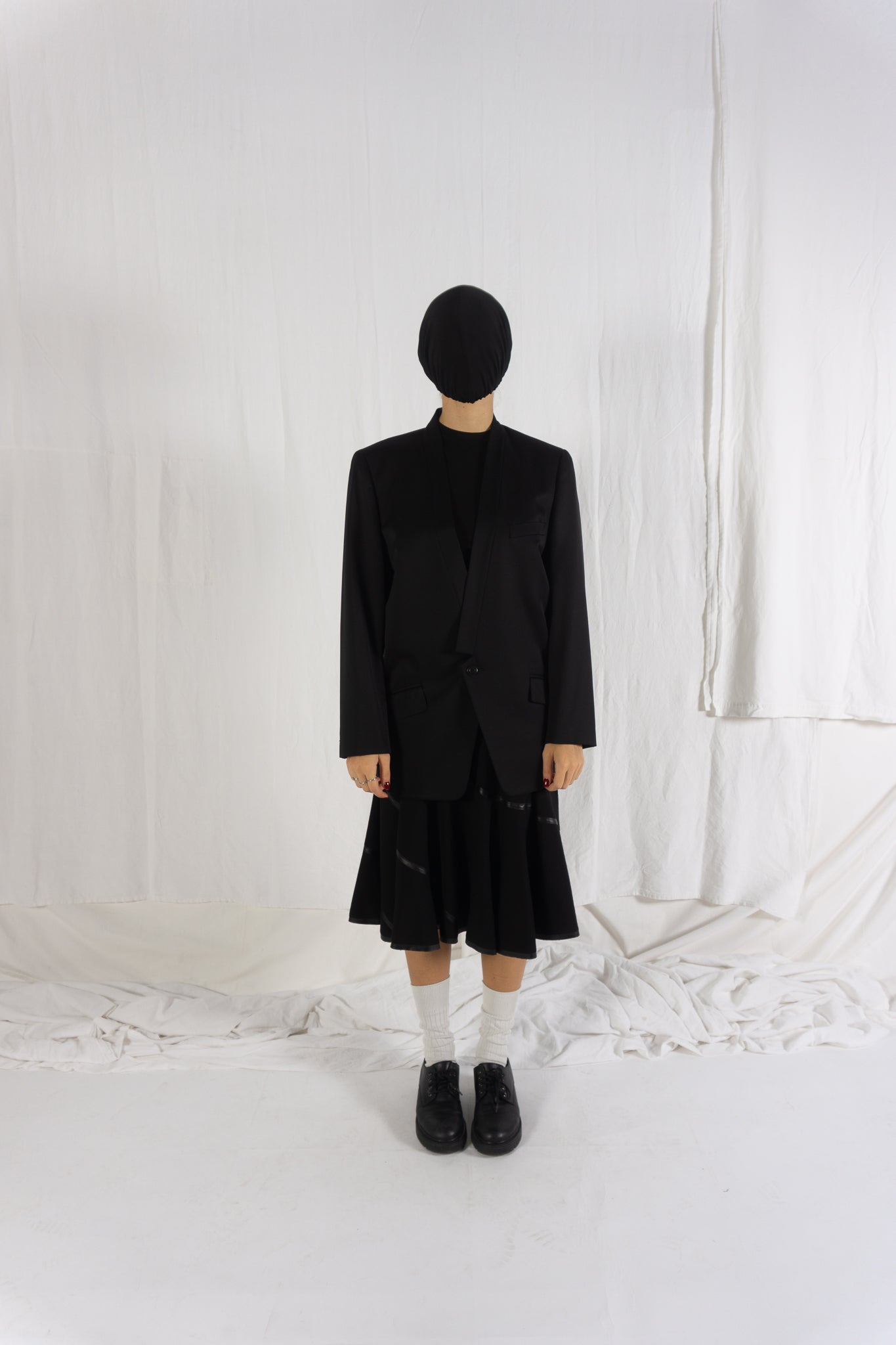 Issey miyake a/w 2002 shawl lapel jacket