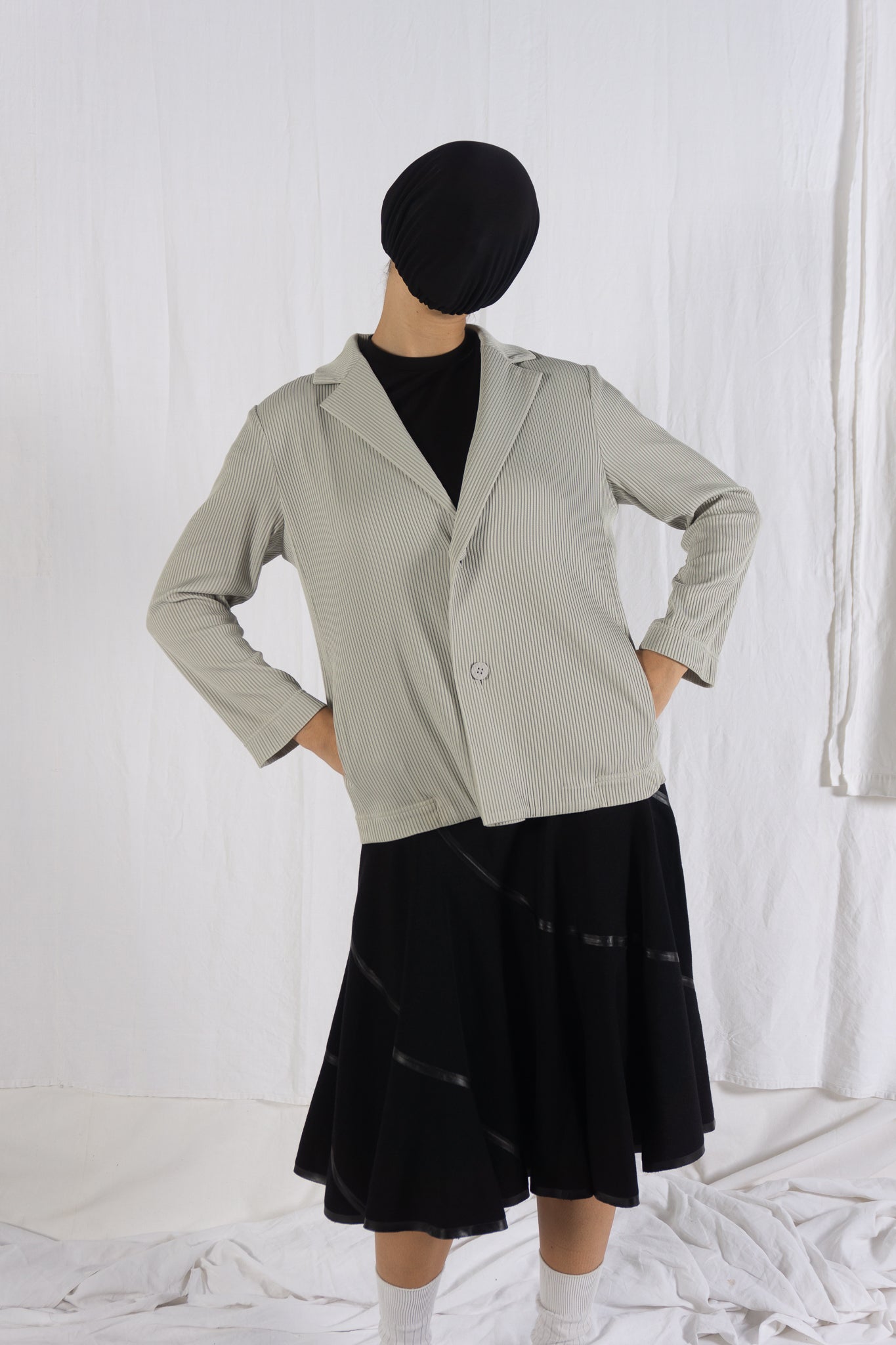 Issey miyake a/w 2016 plissé jacket