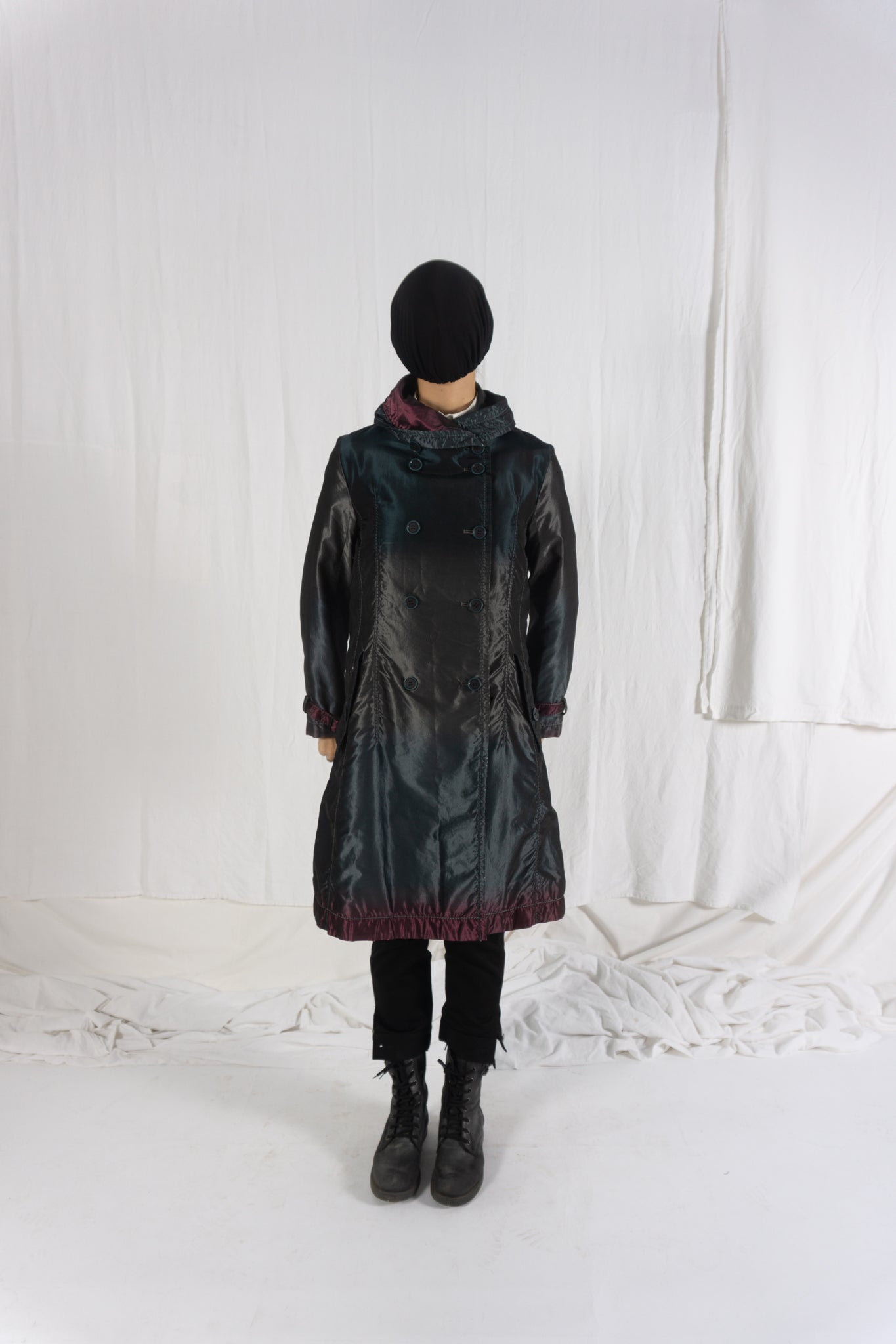 Issey miyake a/w 2009 gradient long jacket