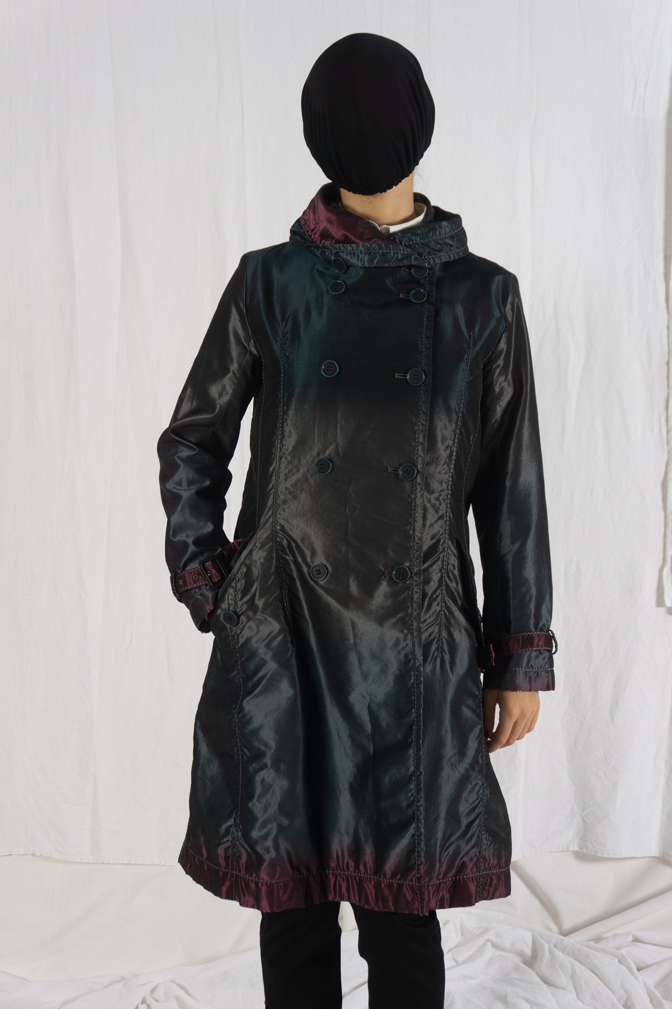 Issey miyake a/w 2009 gradient long jacket