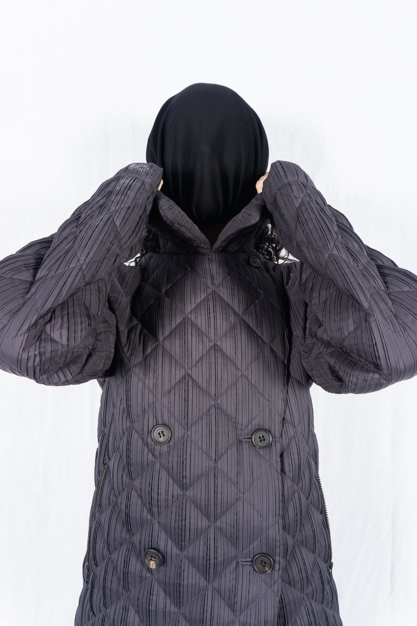 Issey miyake white label a/w 2013 down jacket