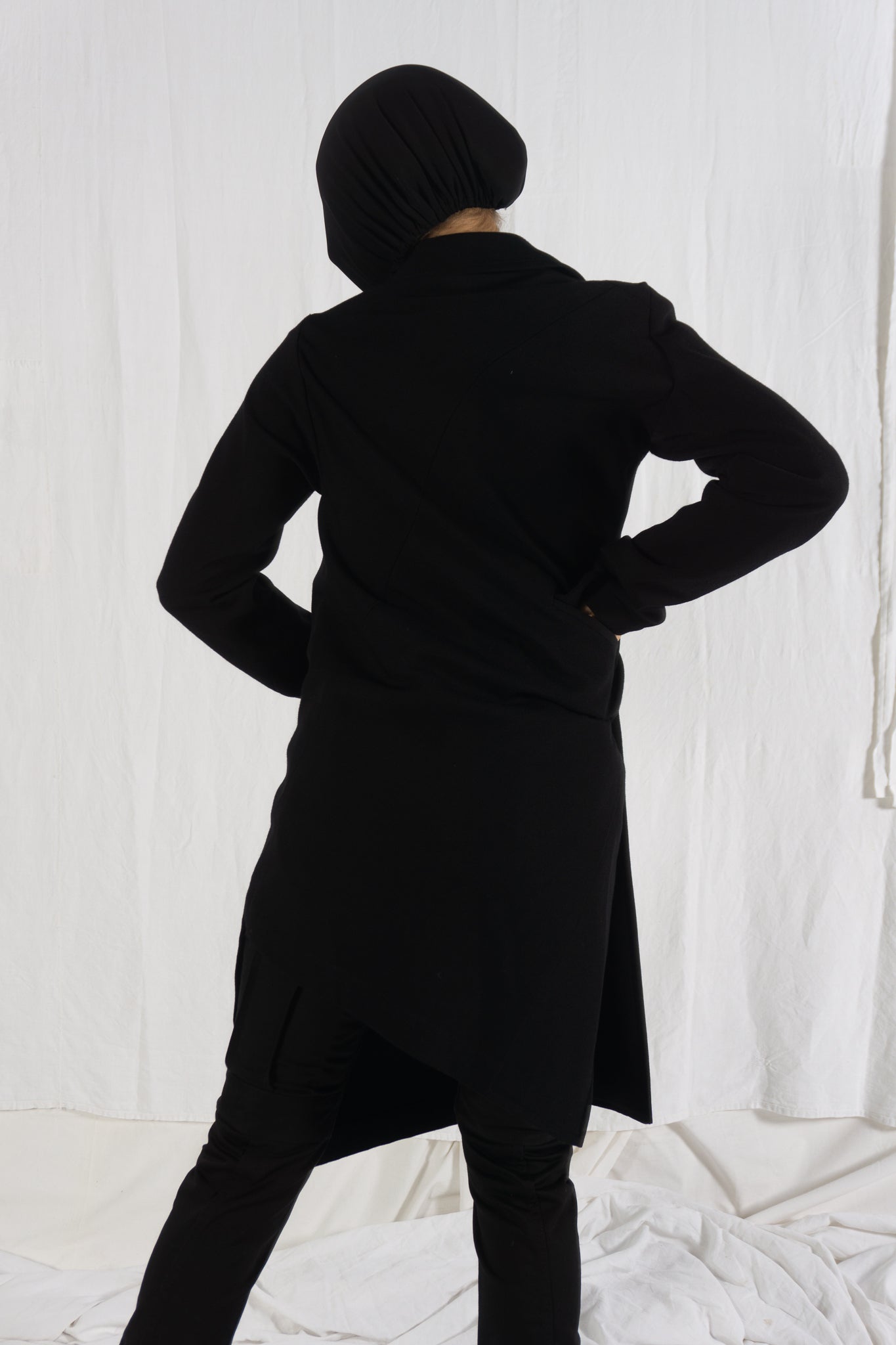 Comme des garçons a/w 2002 asymmetric coat