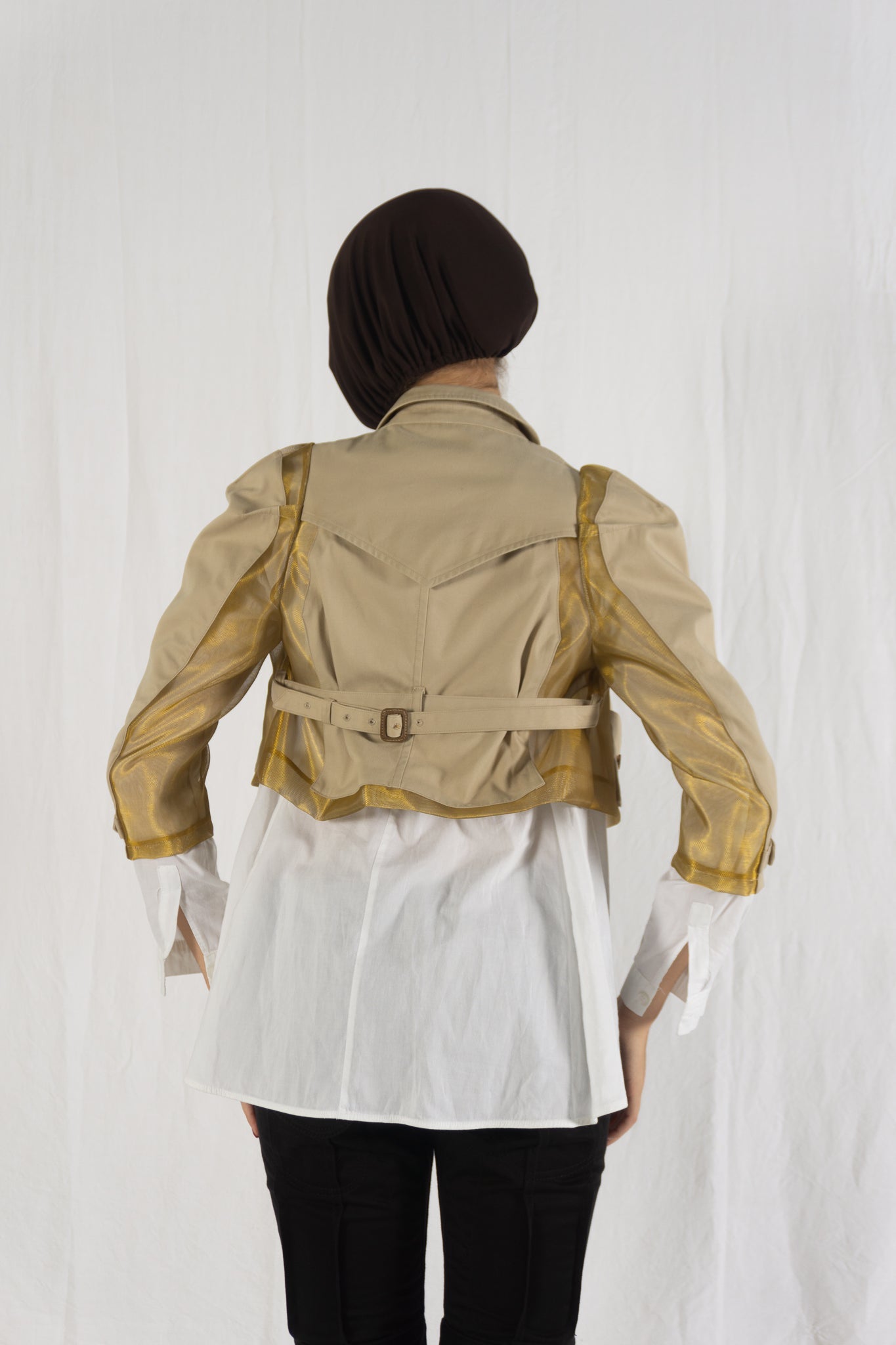 Undercover jun takahashi s/s 2015 cropped trench