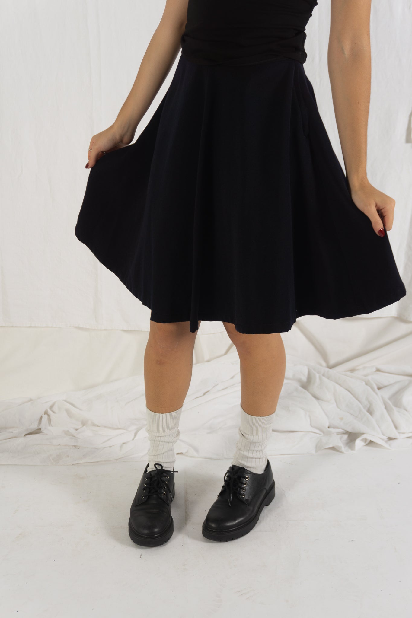 Comme des garçons a/w 1988 midi skirt