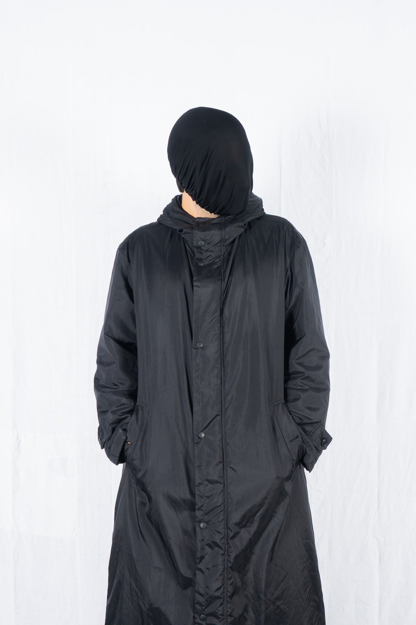 Issey miyake men a/w 1999 padded parachute coat