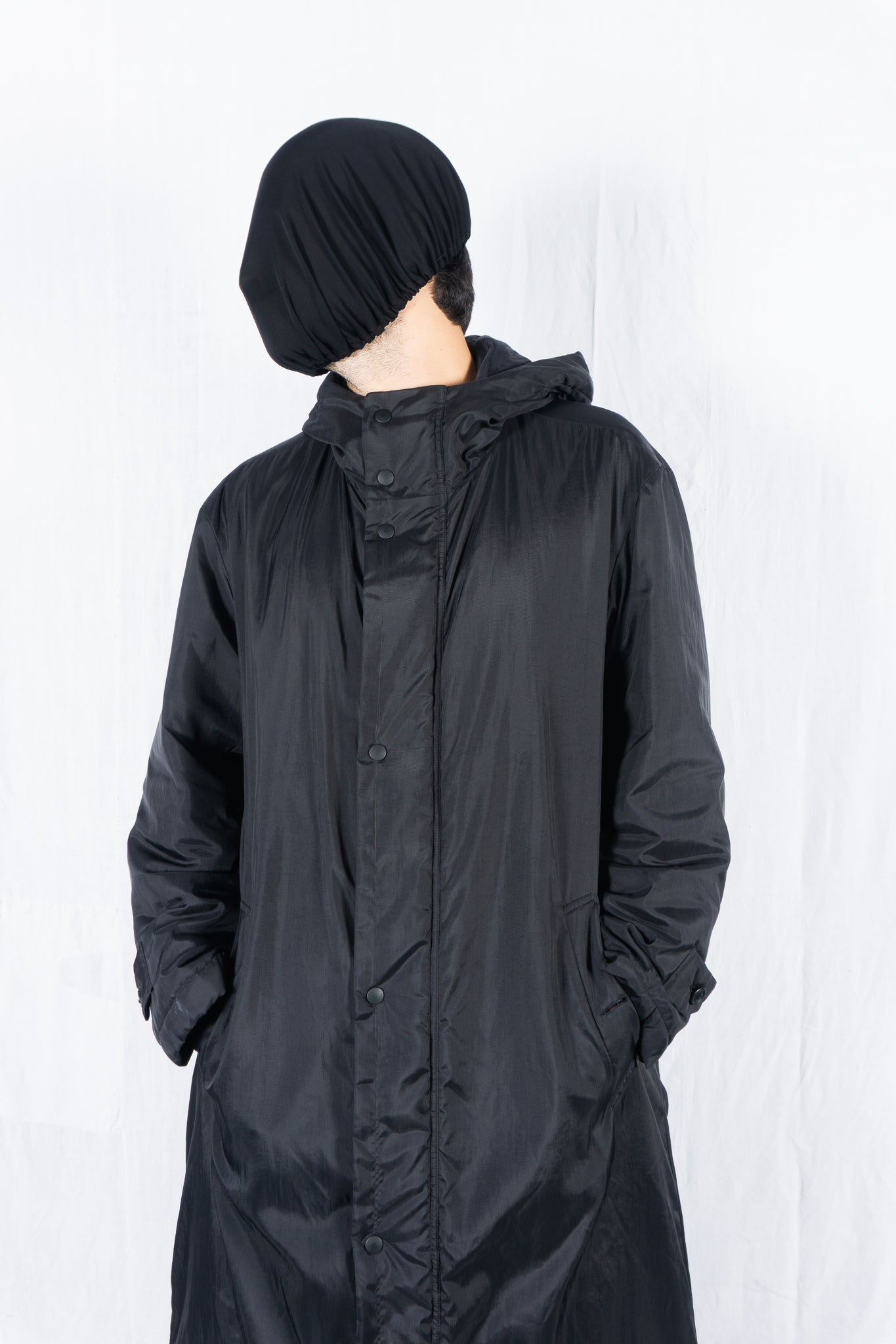 Issey miyake men a/w 1999 padded parachute coat