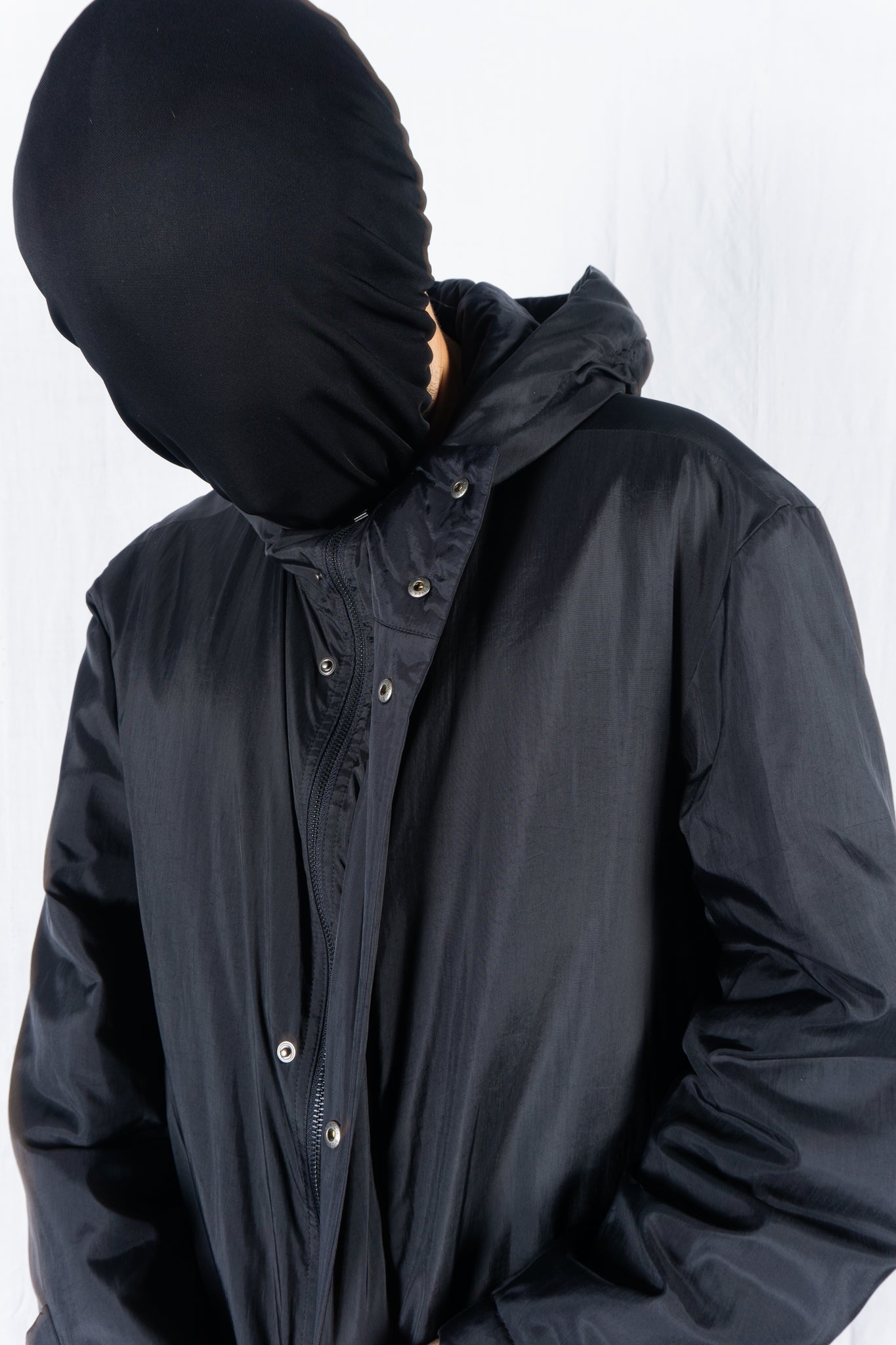 Issey miyake men a/w 1999 padded parachute coat