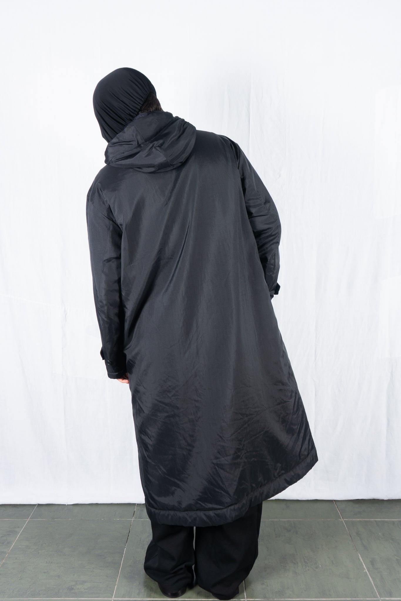 Issey miyake men a/w 1999 padded parachute coat