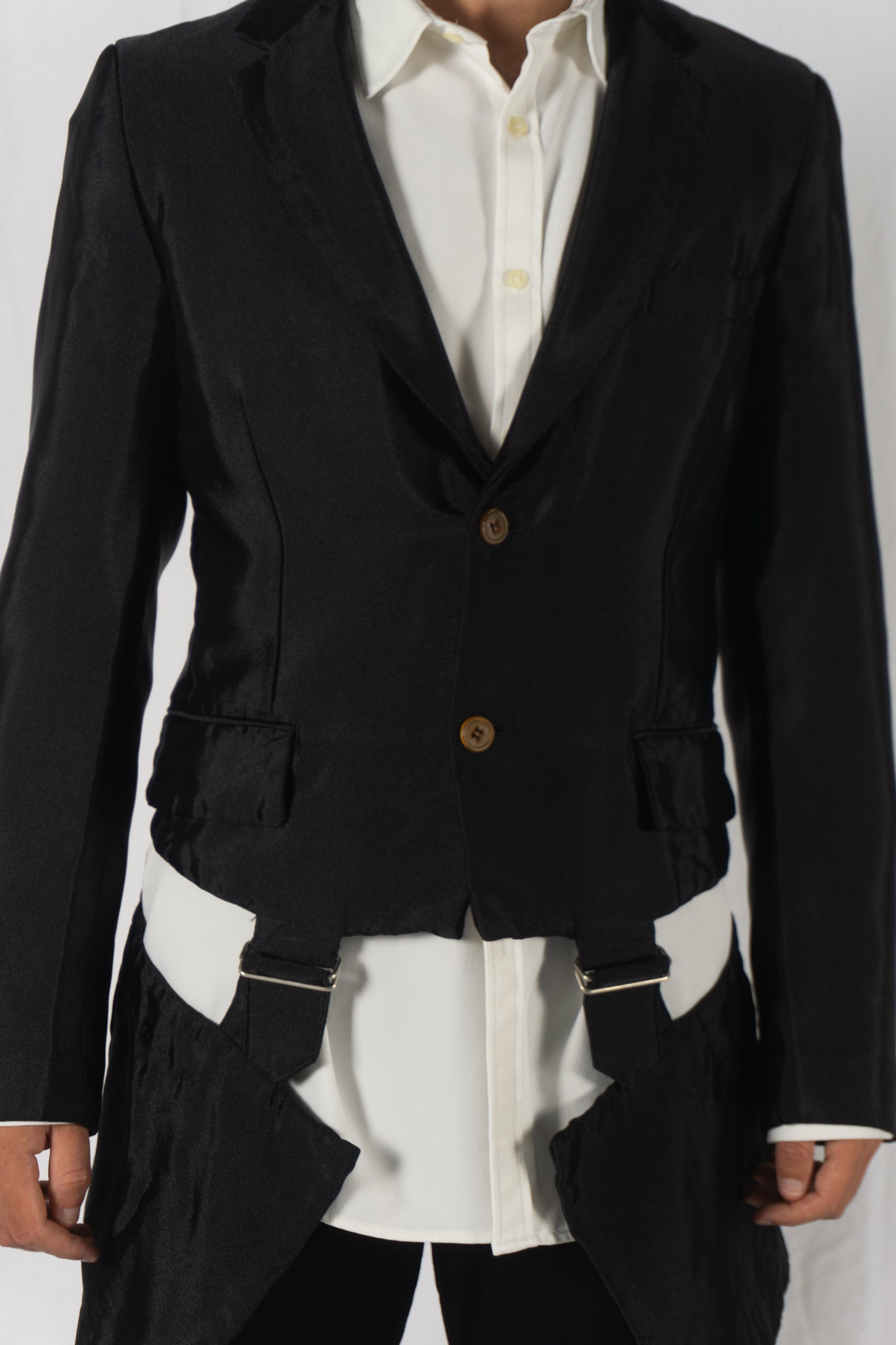 Comme des garçons homme plus s/s 2020 deconstructed jacket