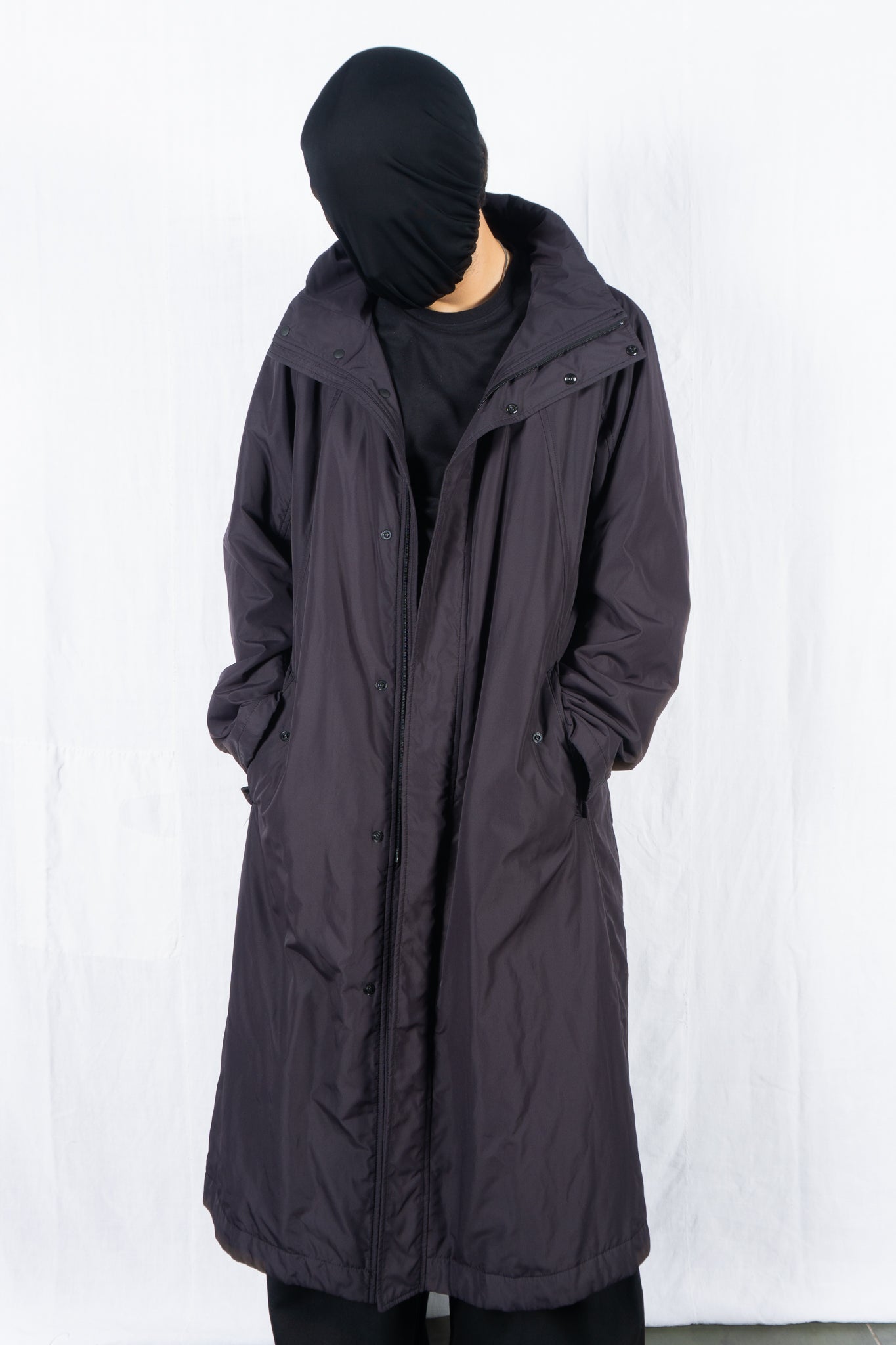 Issey miyake men a/w 2005 parachute coat