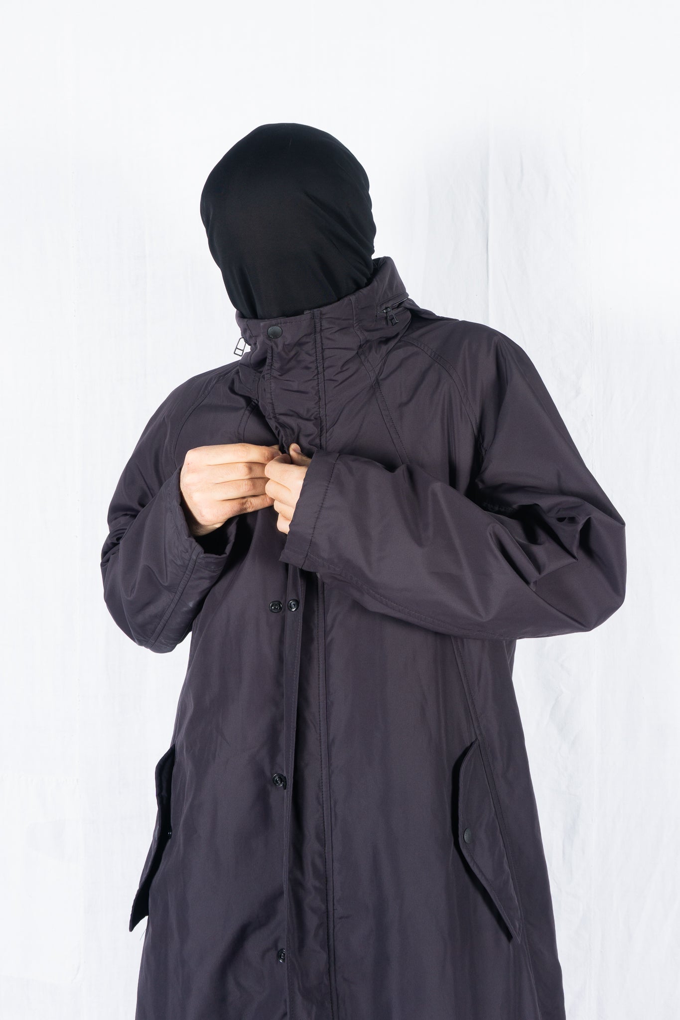 Issey miyake men a/w 2005 parachute coat