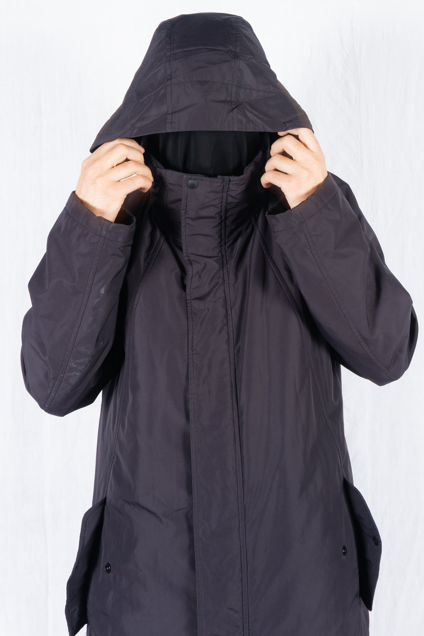 Issey miyake men a/w 2005 parachute coat