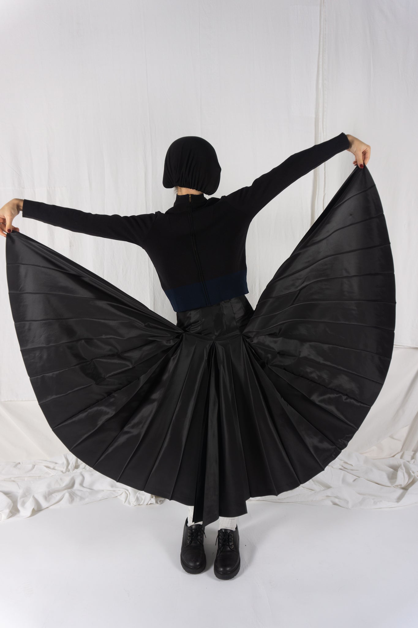 Junya watanabe a/w 1999 pleated skirt