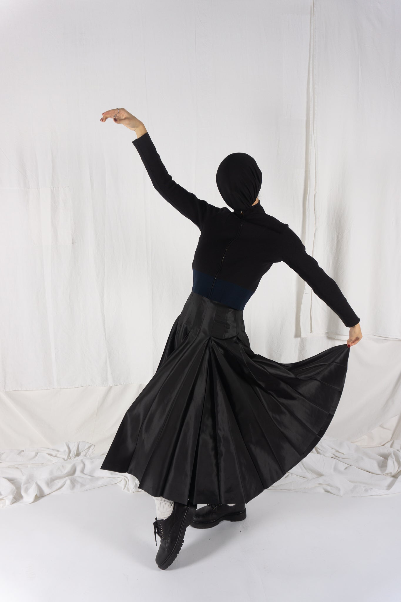 Junya watanabe a/w 1999 pleated skirt