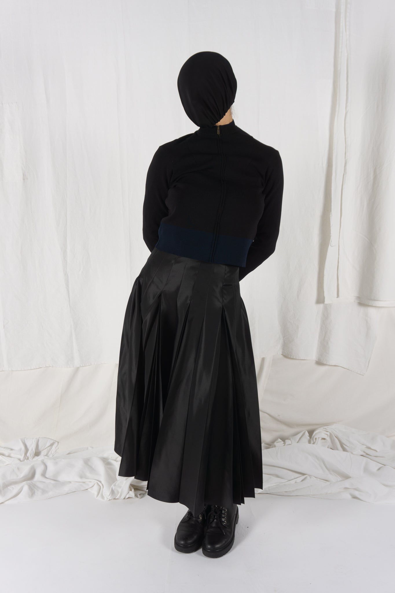 Junya watanabe a/w 1999 pleated skirt