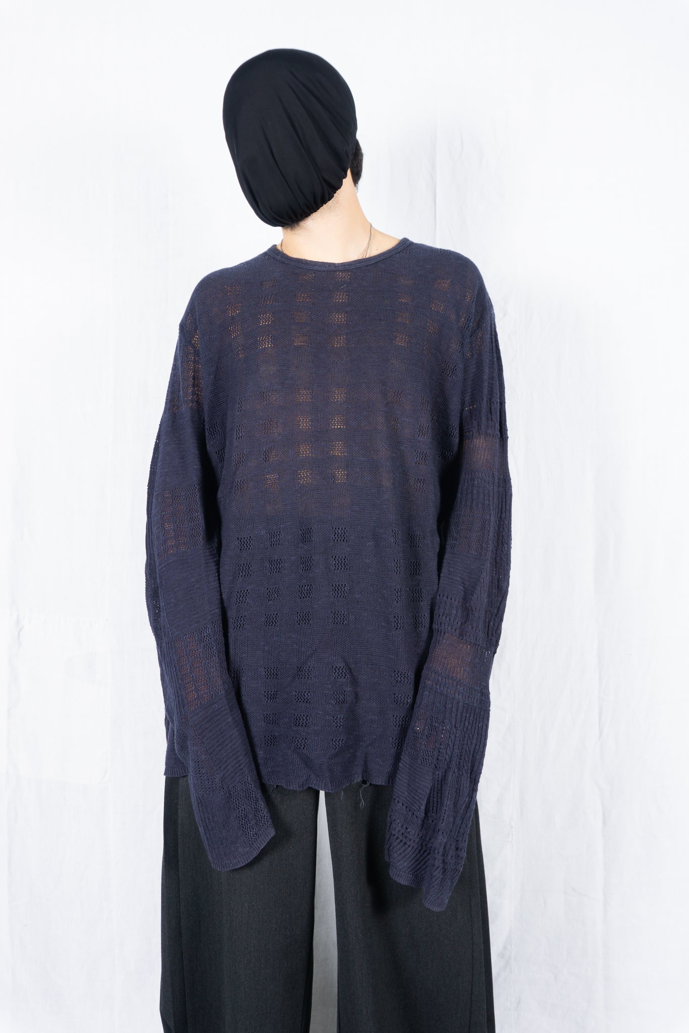 Yohji yamamoto pour homme 1990s distressed jumper