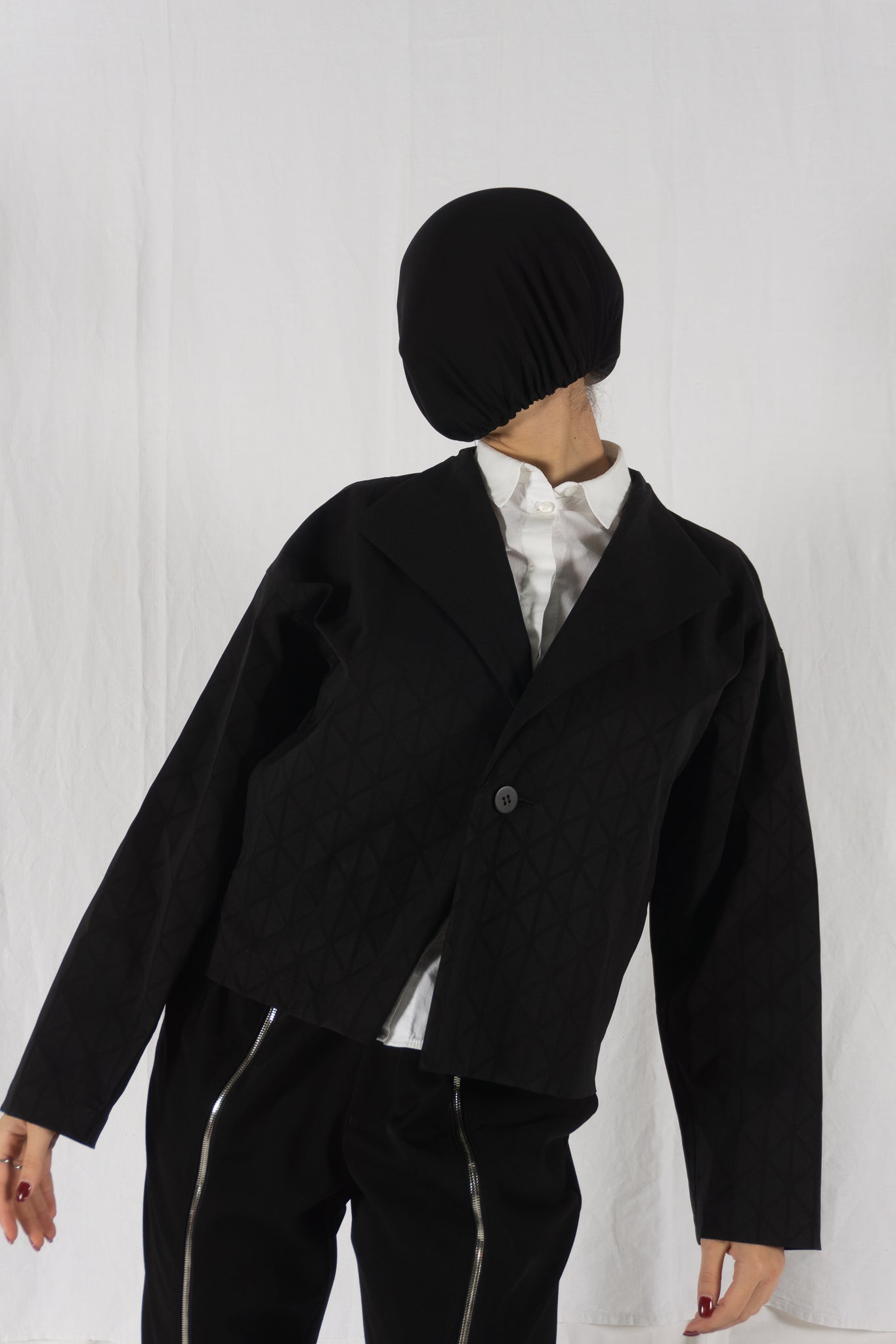 Issey miyake a/w 2019 triangle jacket