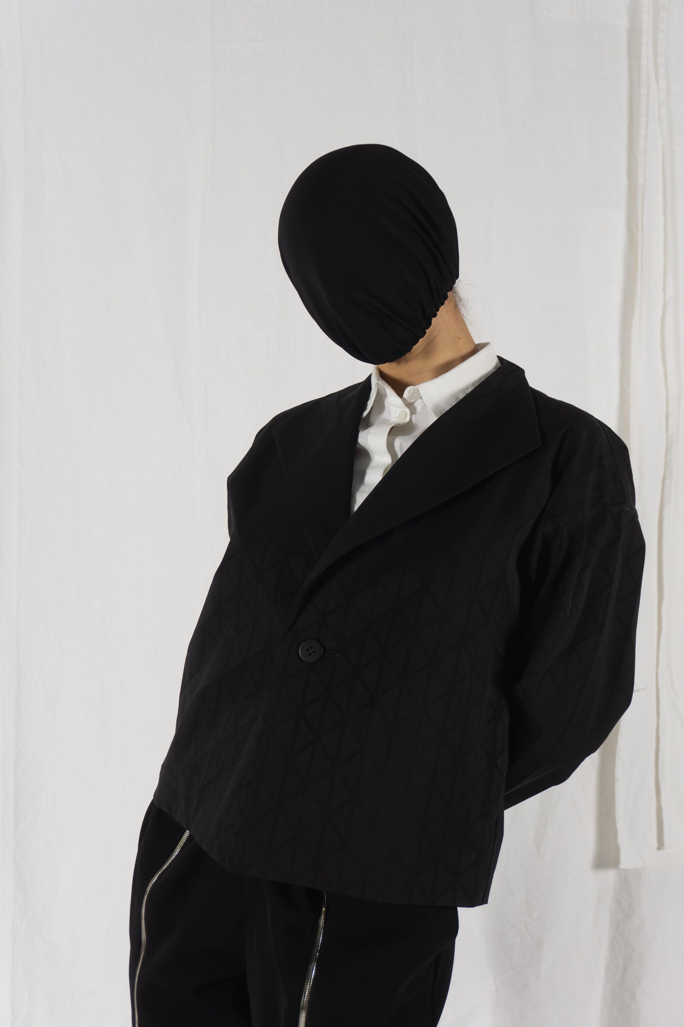 Issey miyake a/w 2019 triangle jacket