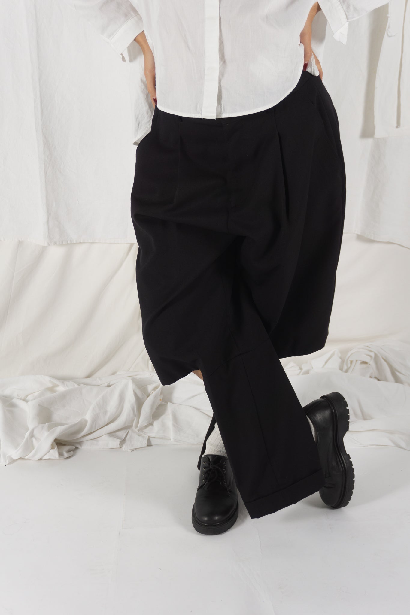 Noir kei ninomiya a/w 2023 cut pants