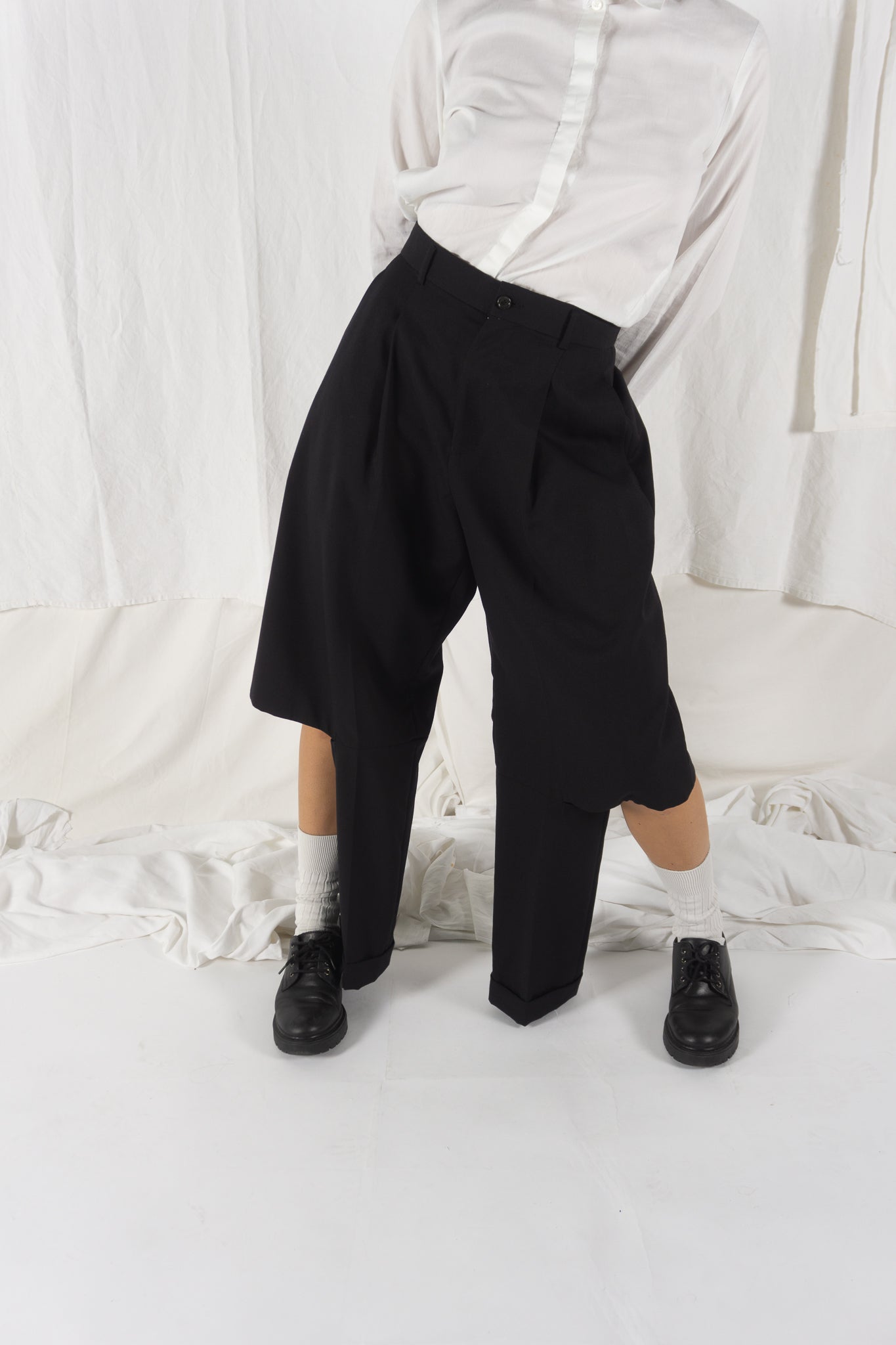 Noir kei ninomiya a/w 2023 cut pants