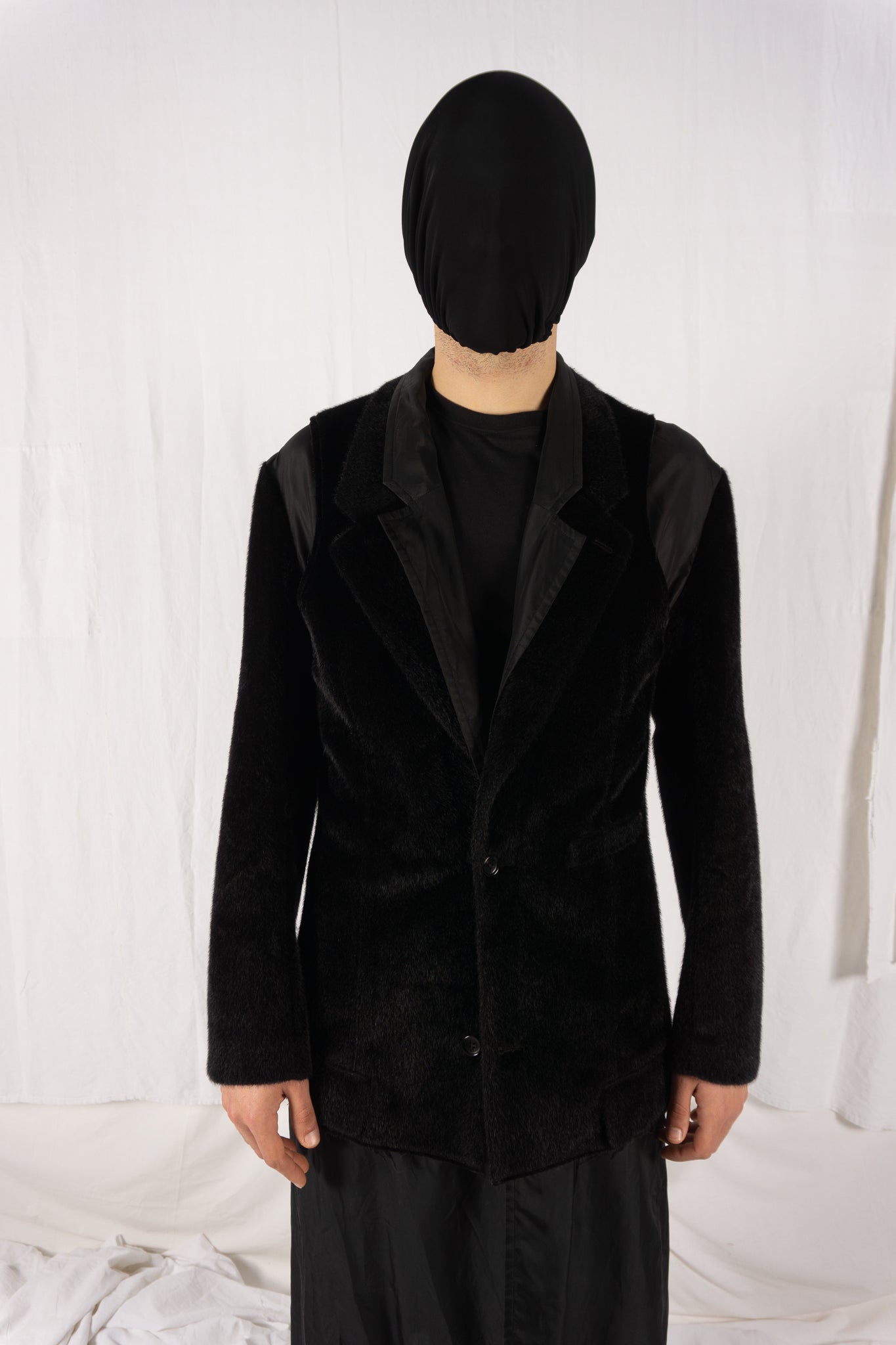 Comme des garçons homme plus a/w 2019 deconstructed coat