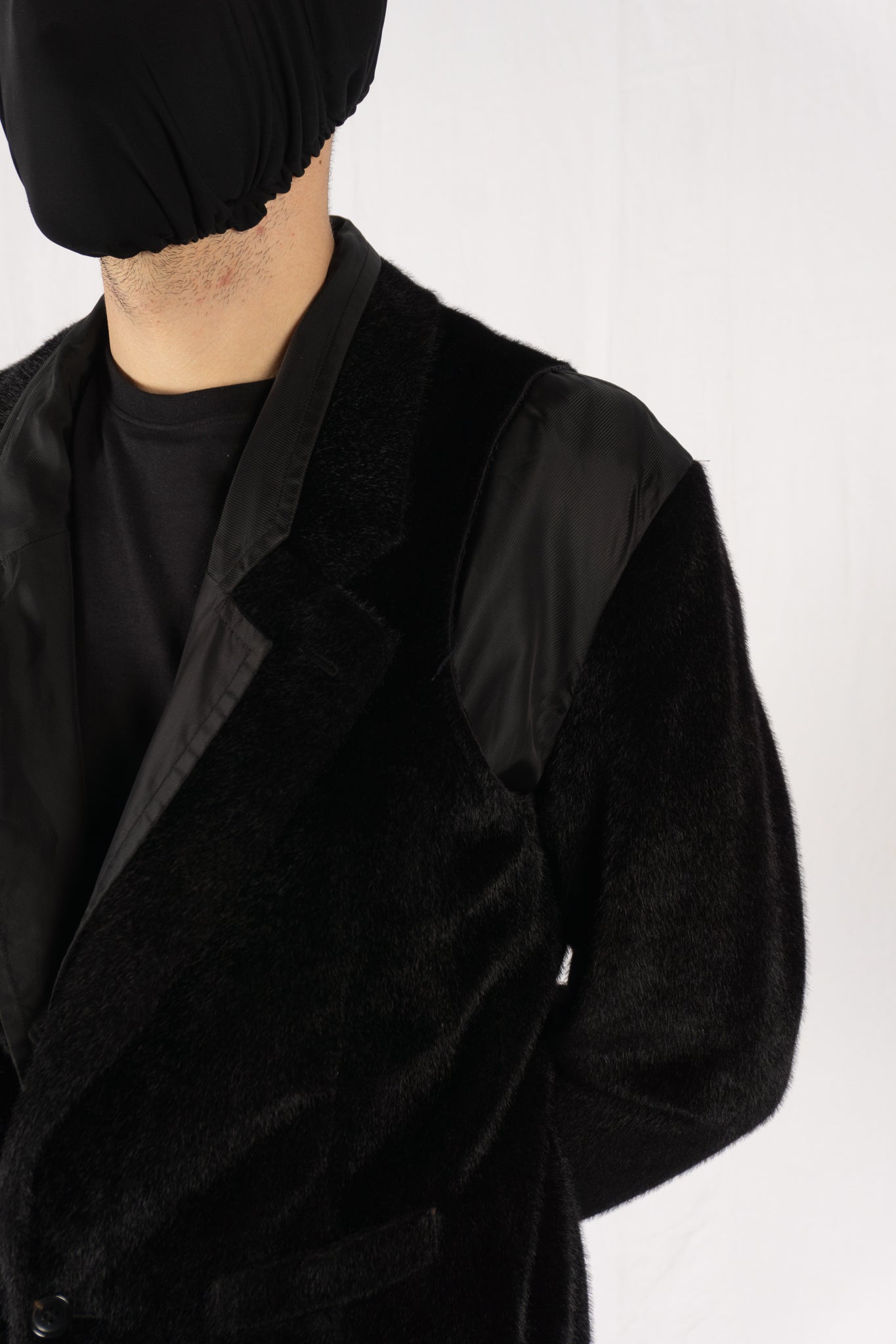 Comme des garçons homme plus a/w 2019 deconstructed coat