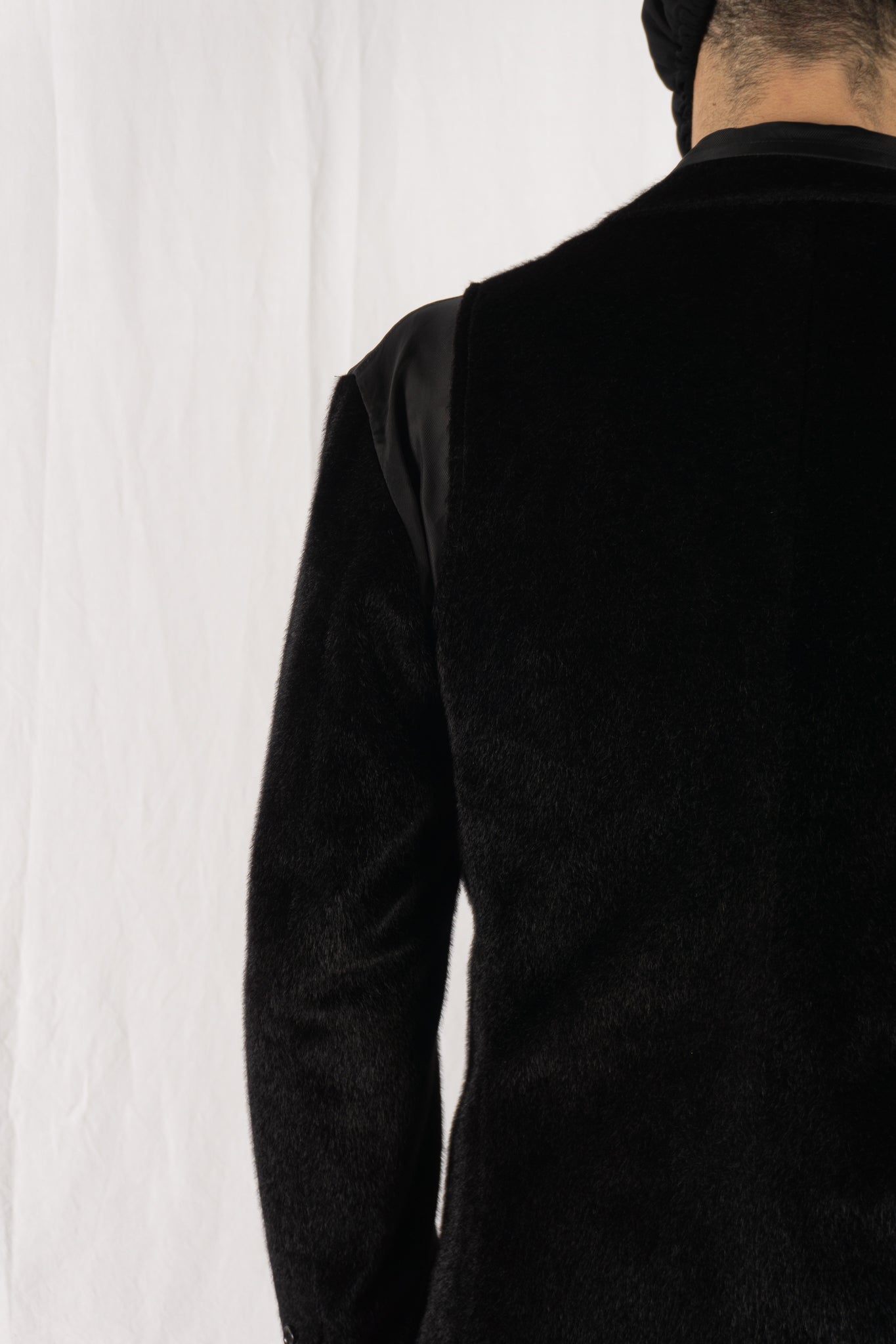 Comme des garçons homme plus a/w 2019 deconstructed coat