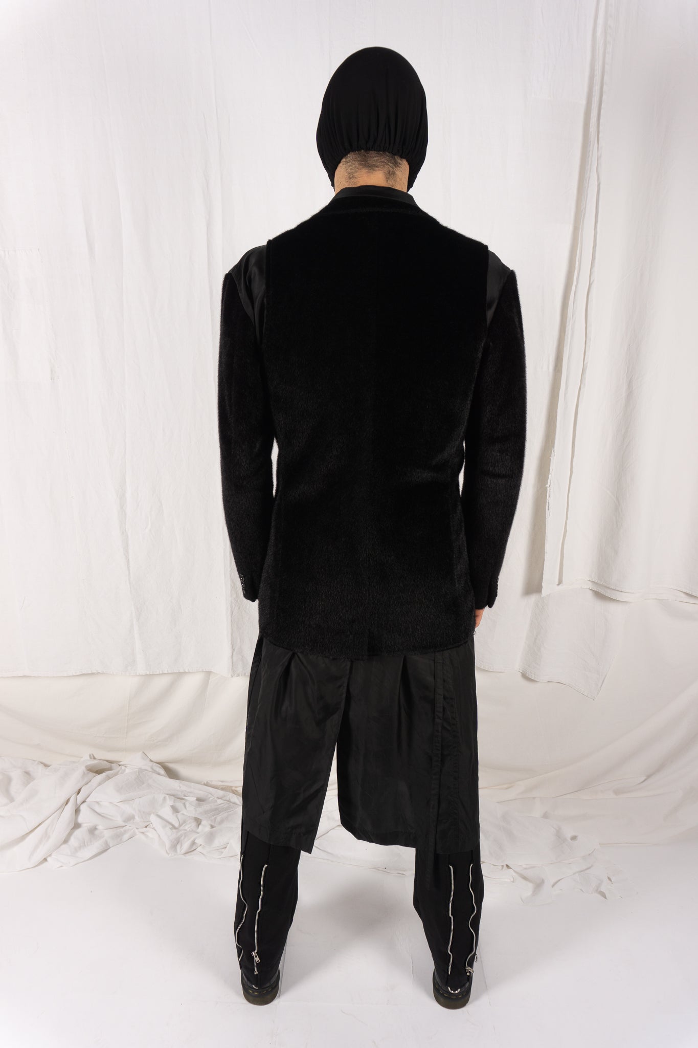 Comme des garçons homme plus a/w 2019 deconstructed coat