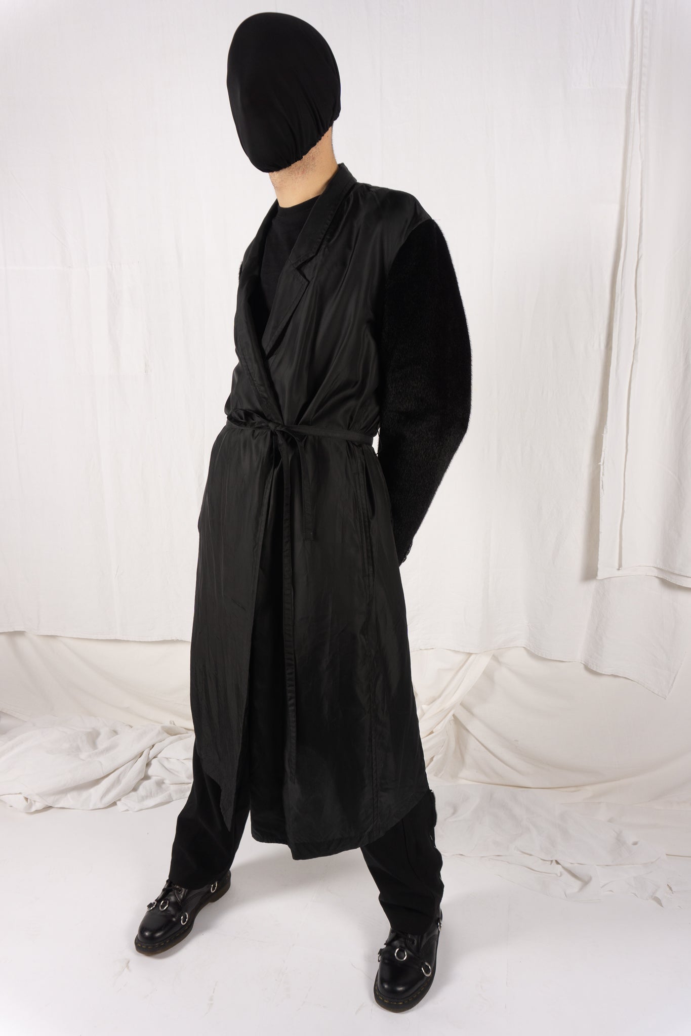 Comme des garçons homme plus a/w 2019 deconstructed coat