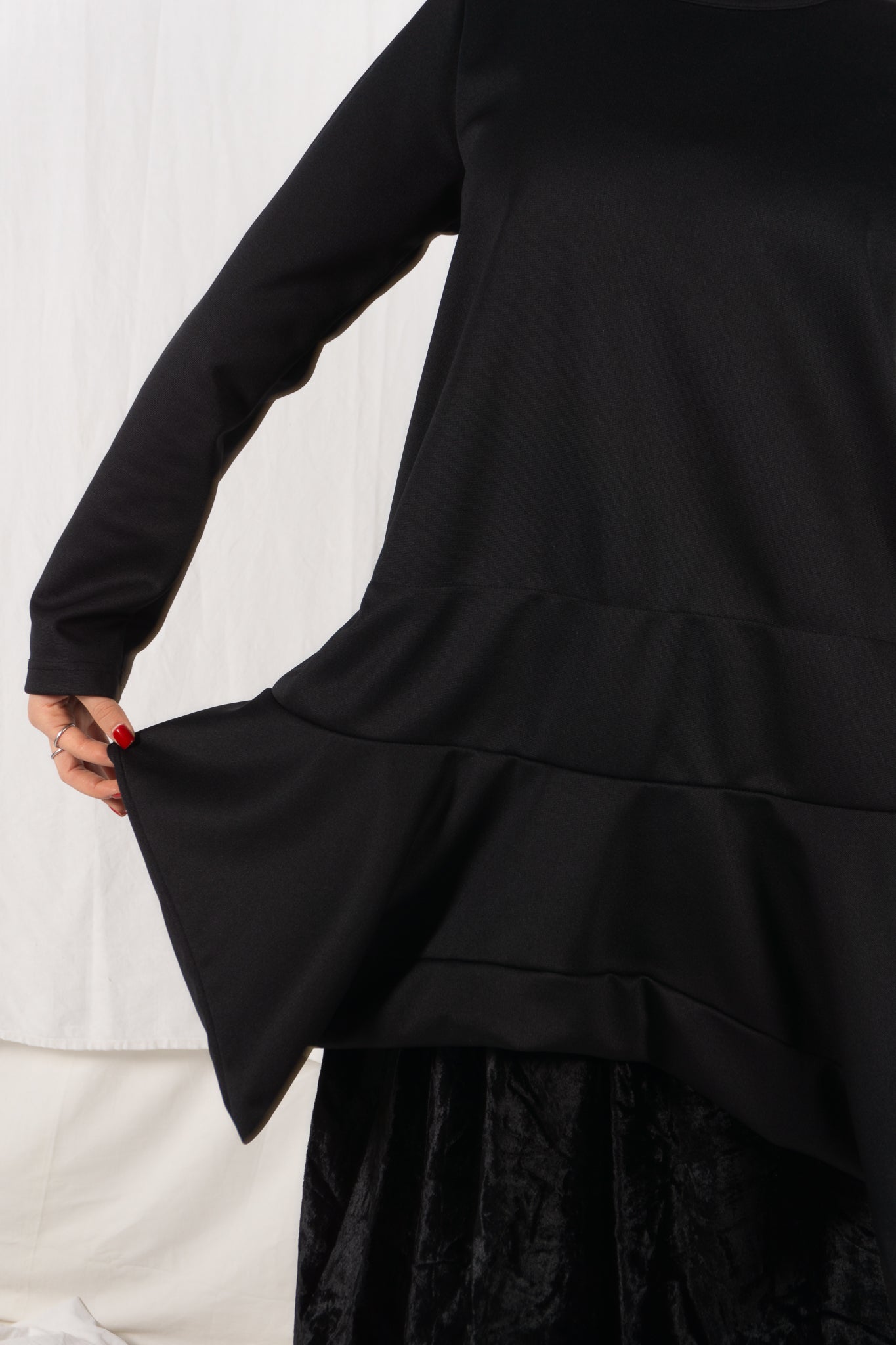 Comme des garçons s/s 2021 asymmetric shirt