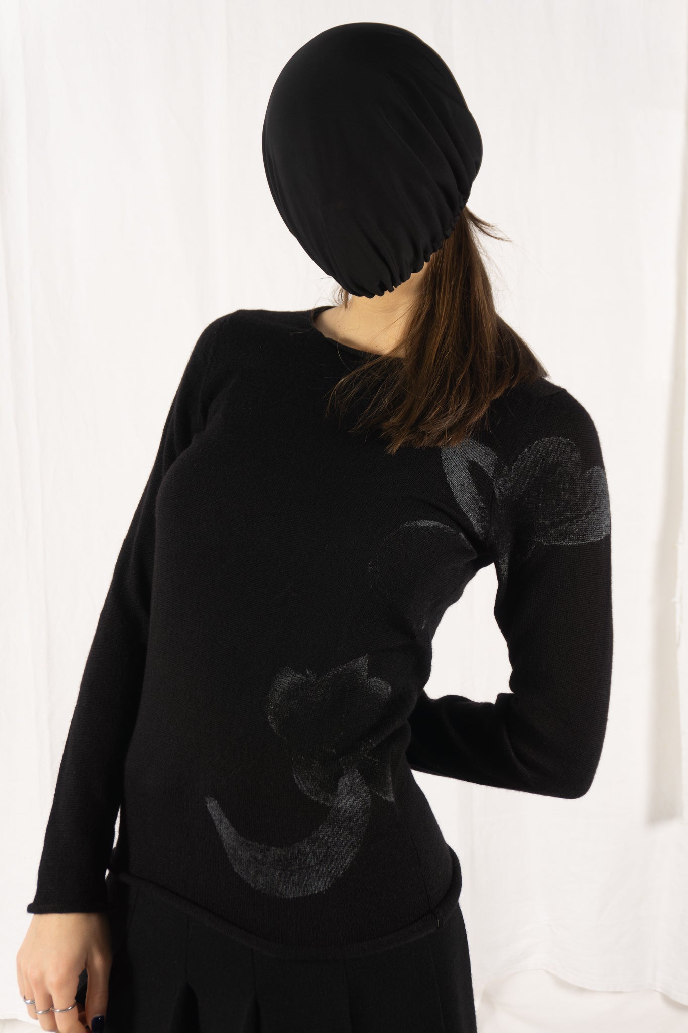 Comme des garçons 1995 printed long-sleeve jersey