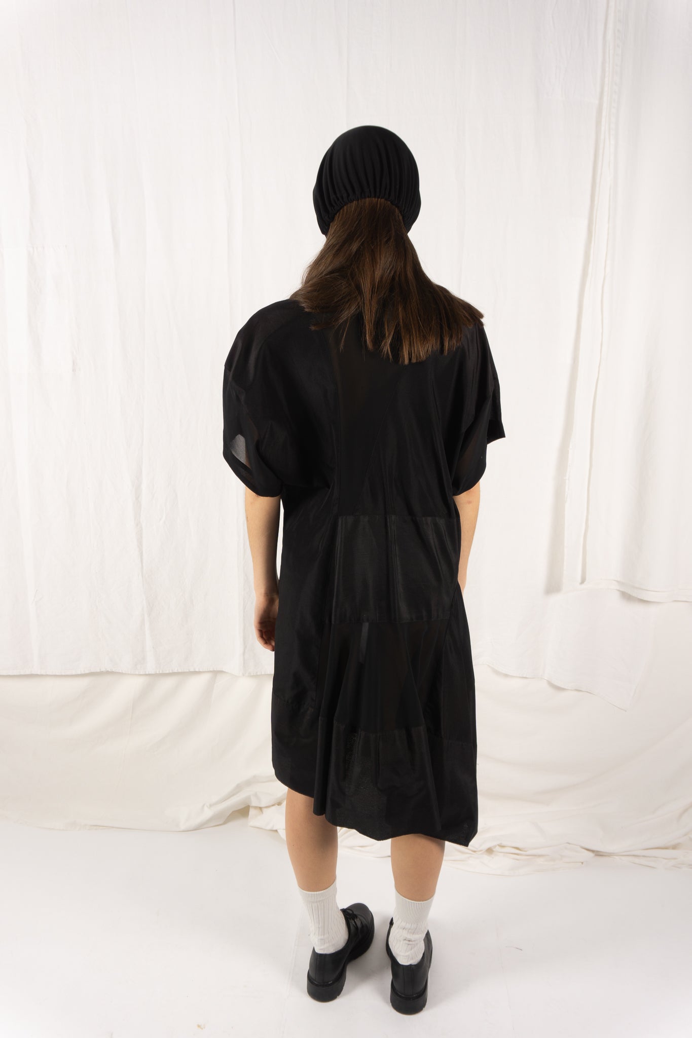 Comme des garçons noir 1989 sheer sleeveless dress