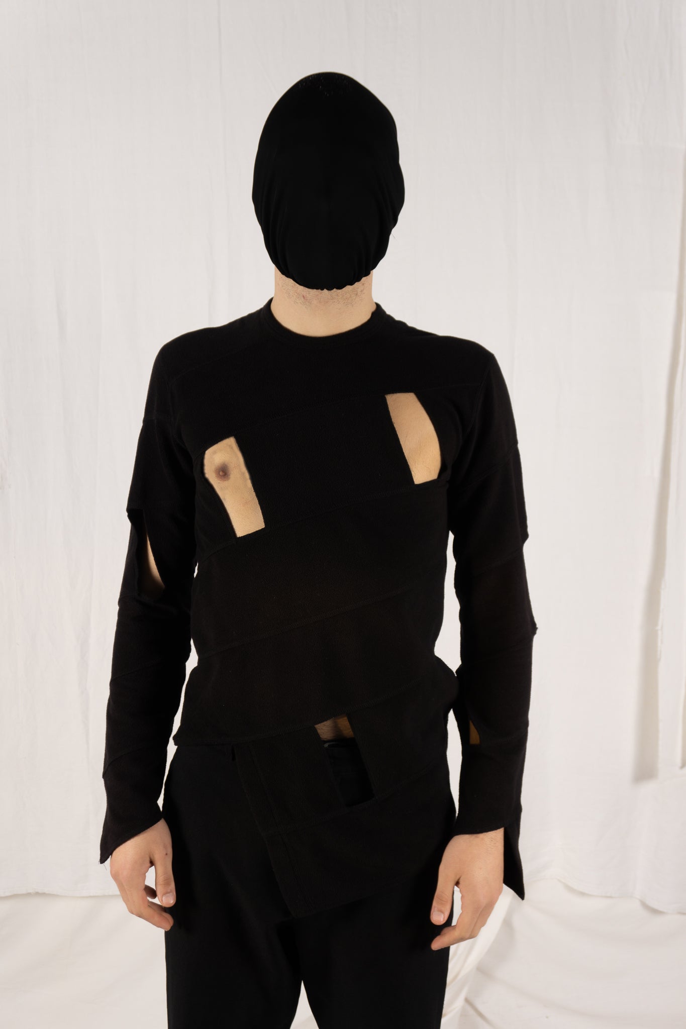 Comme des garçons homme plus a/w 2015 fleece sweatshirt