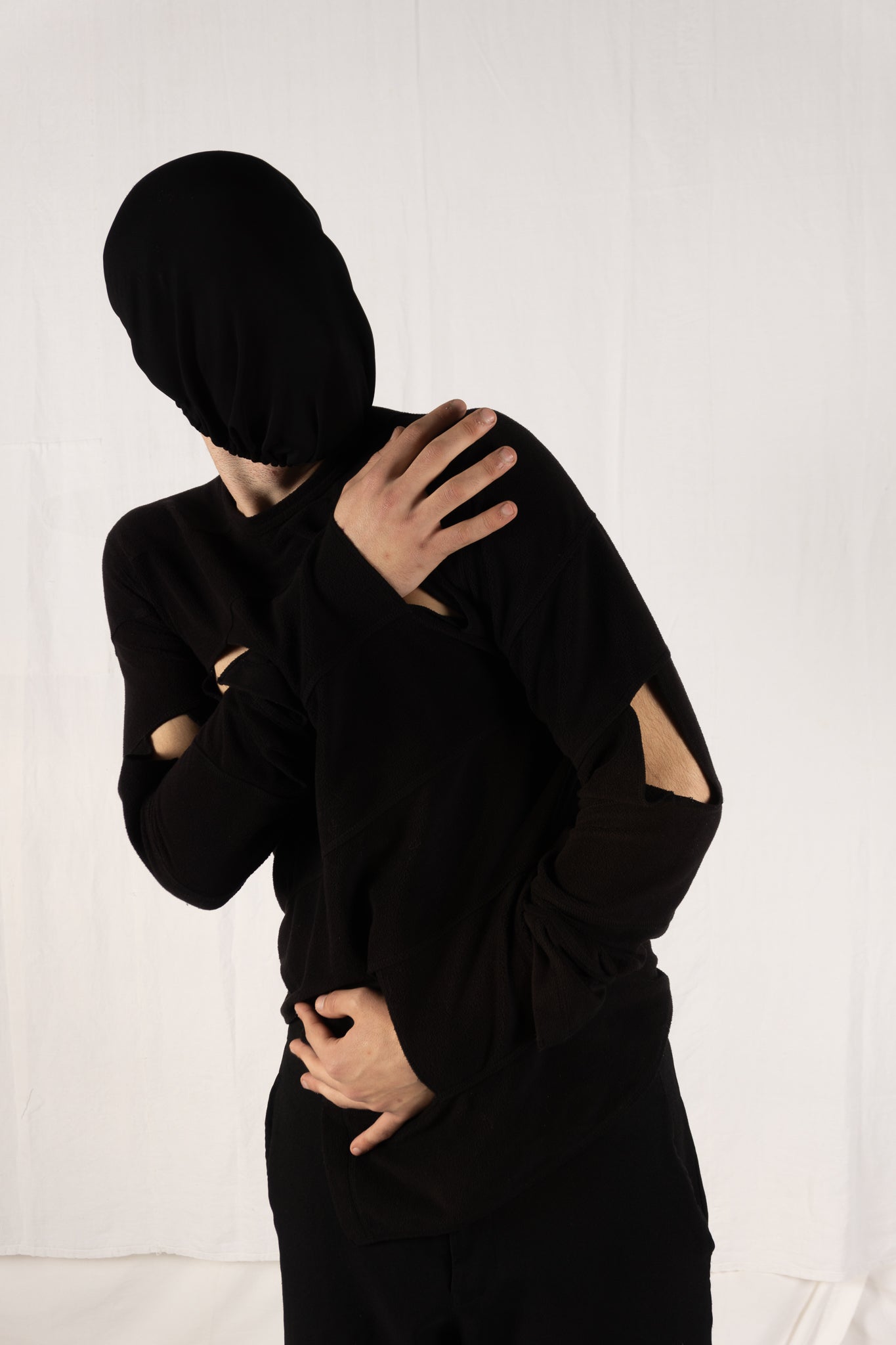 Comme des garçons homme plus a/w 2015 fleece sweatshirt