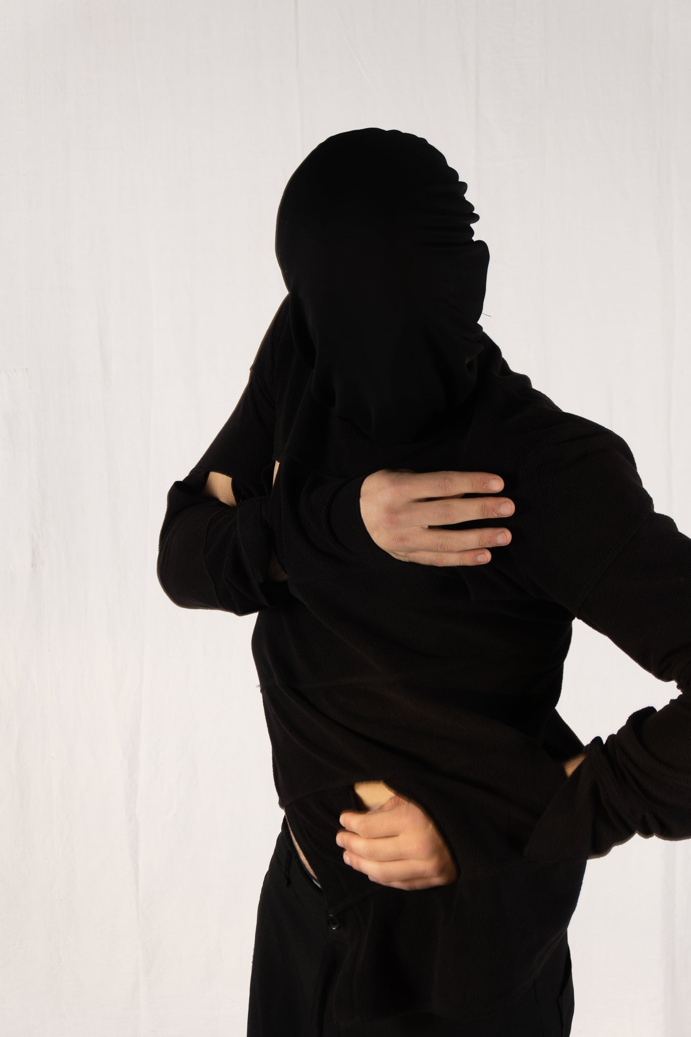 Comme des garçons homme plus a/w 2015 fleece sweatshirt
