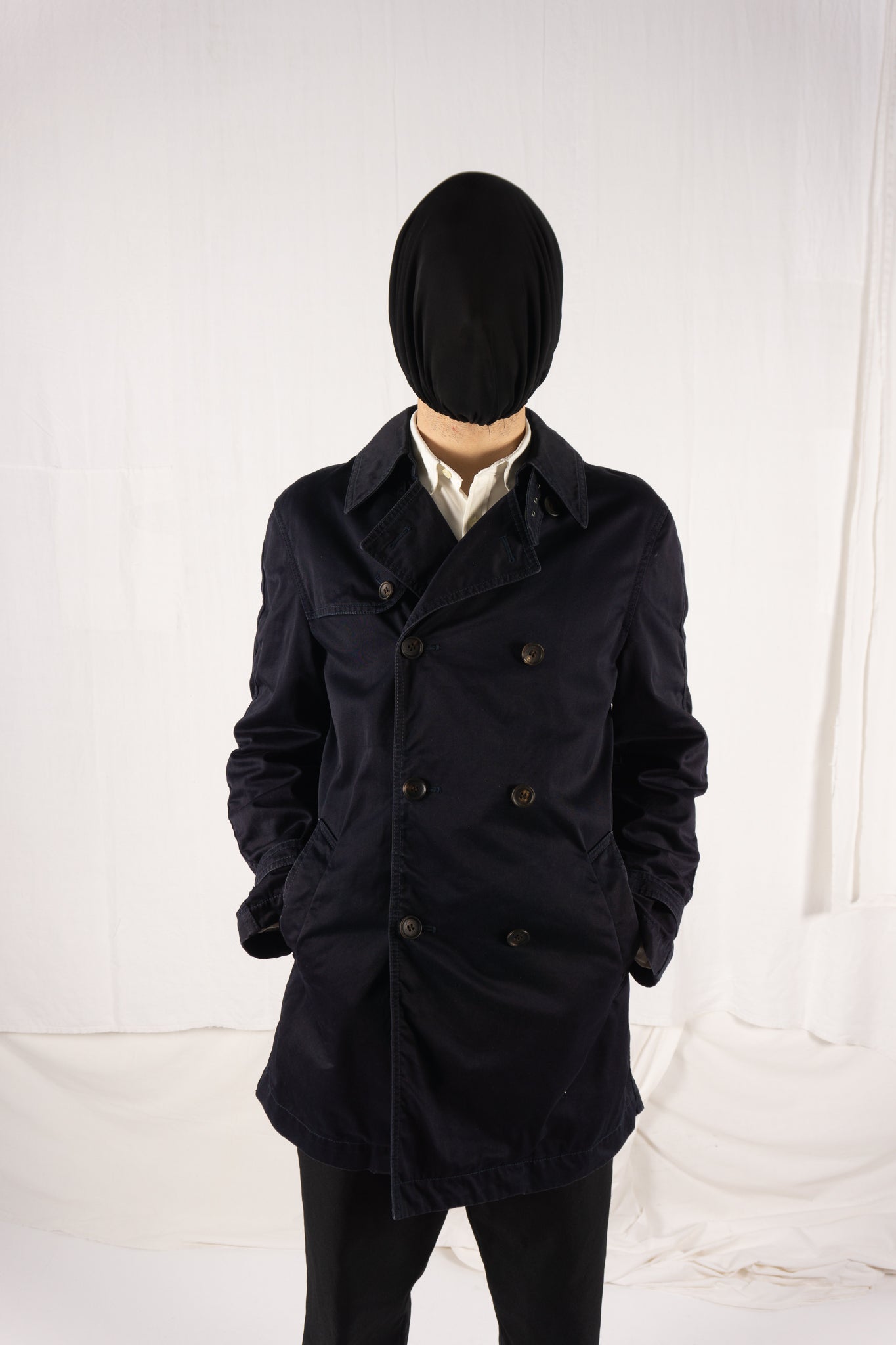 Comme des garçons homme a/w 2004 trench