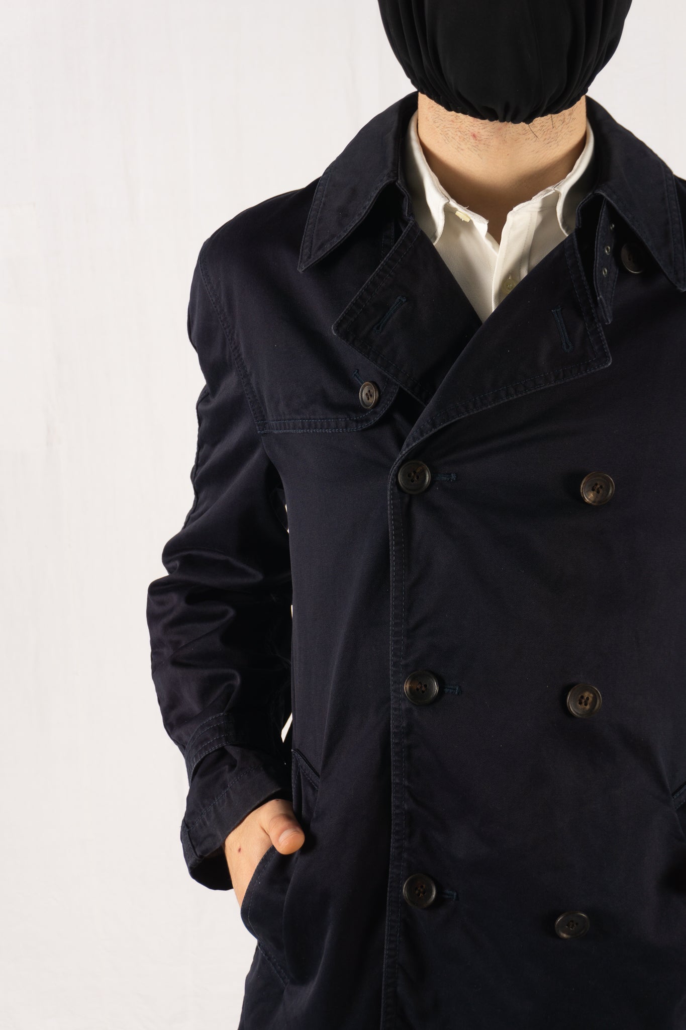 Comme des garçons homme a/w 2004 trench