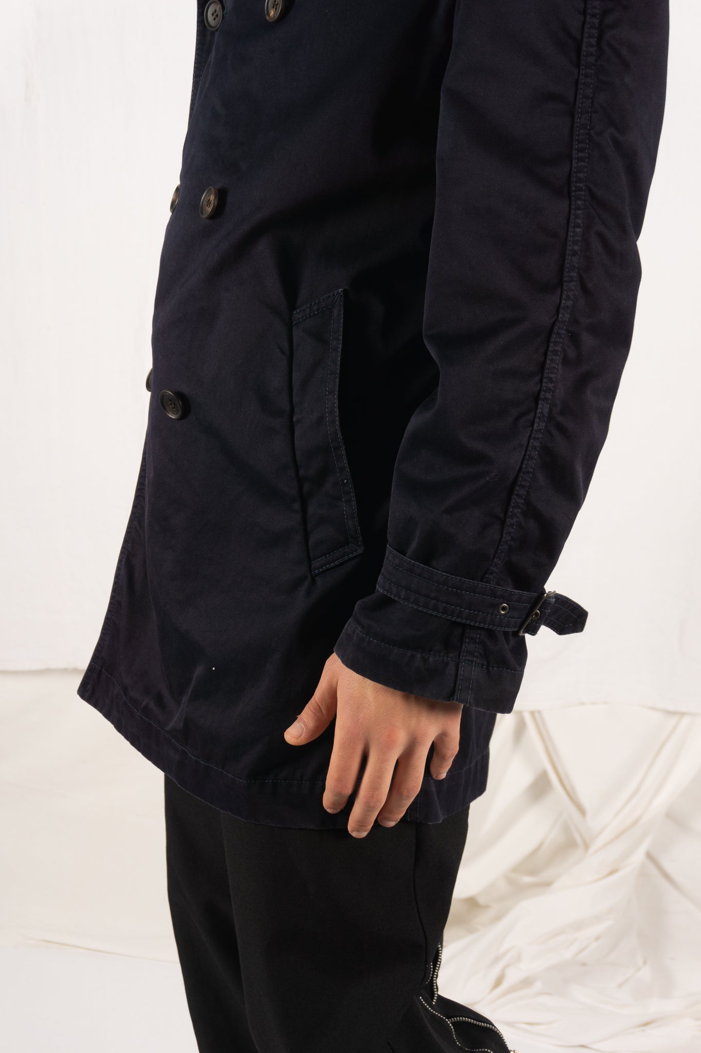 Comme des garçons homme a/w 2004 trench