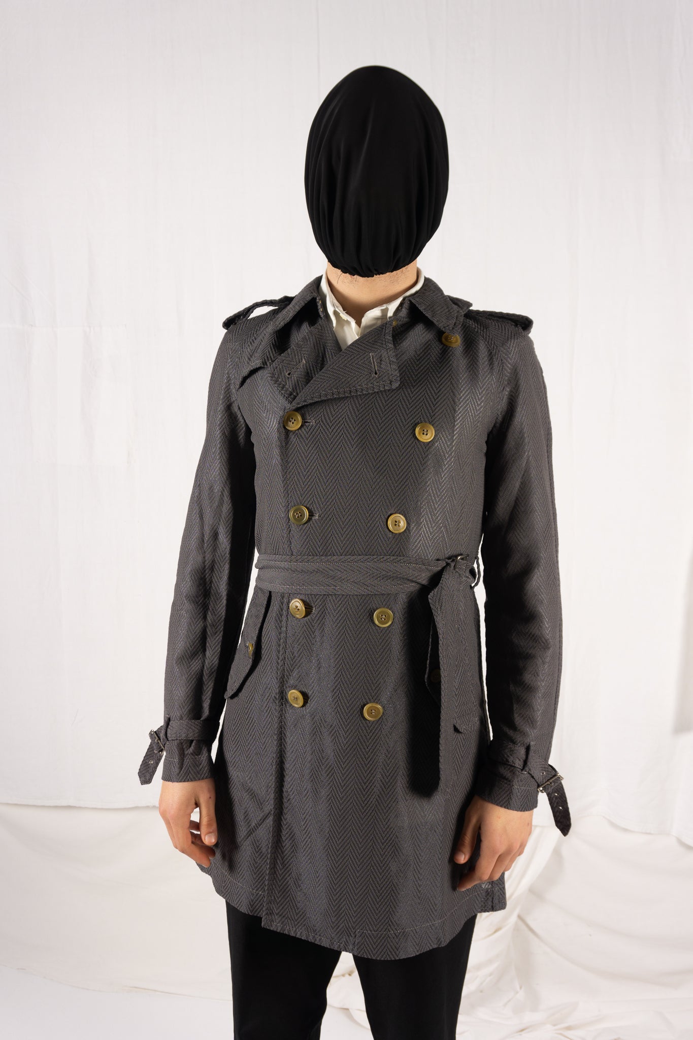 Comme des garçons homme plus s/s 2008 trench