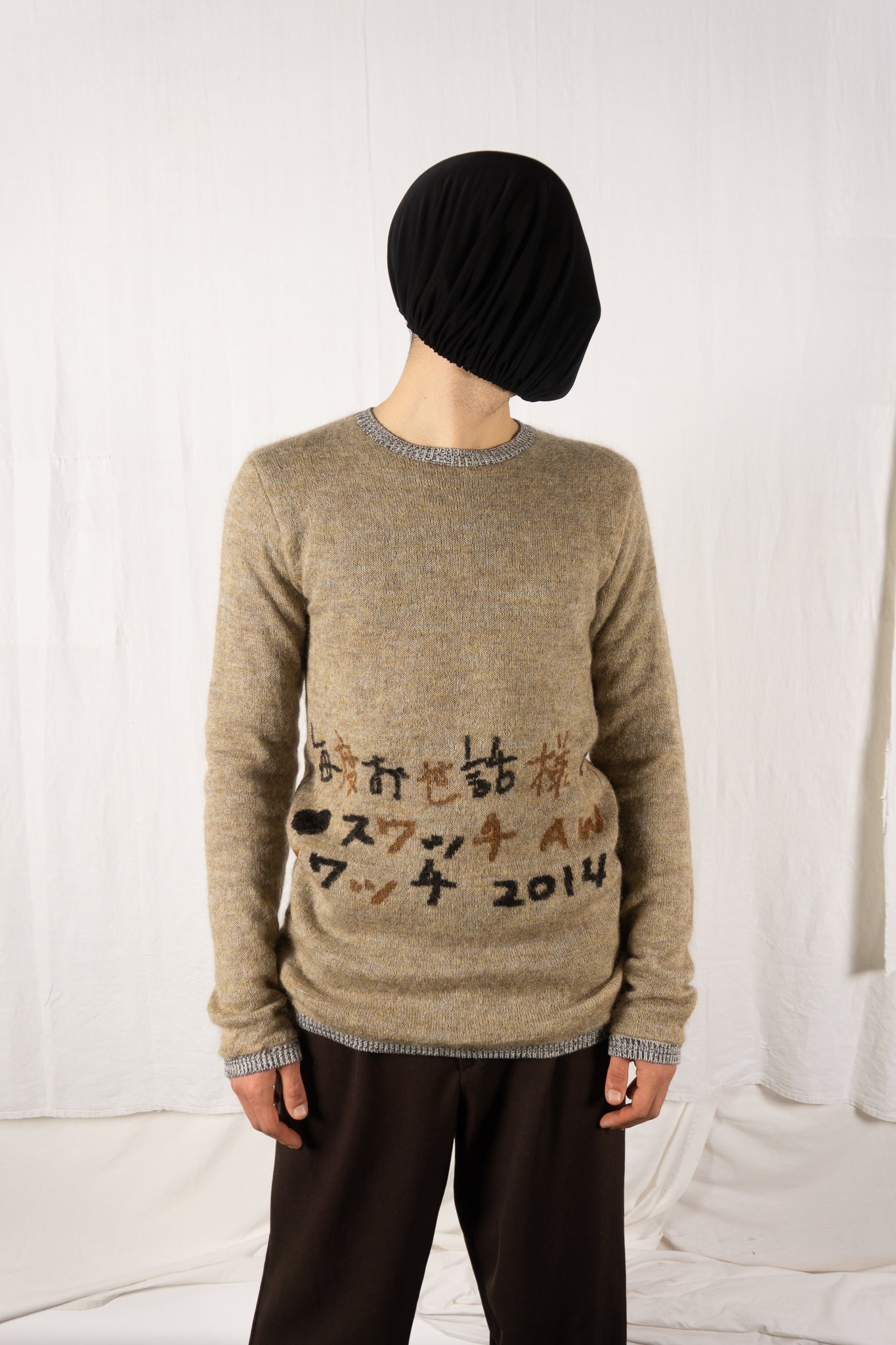 Yohji yamamoto pour homme a/w 2014 jumper