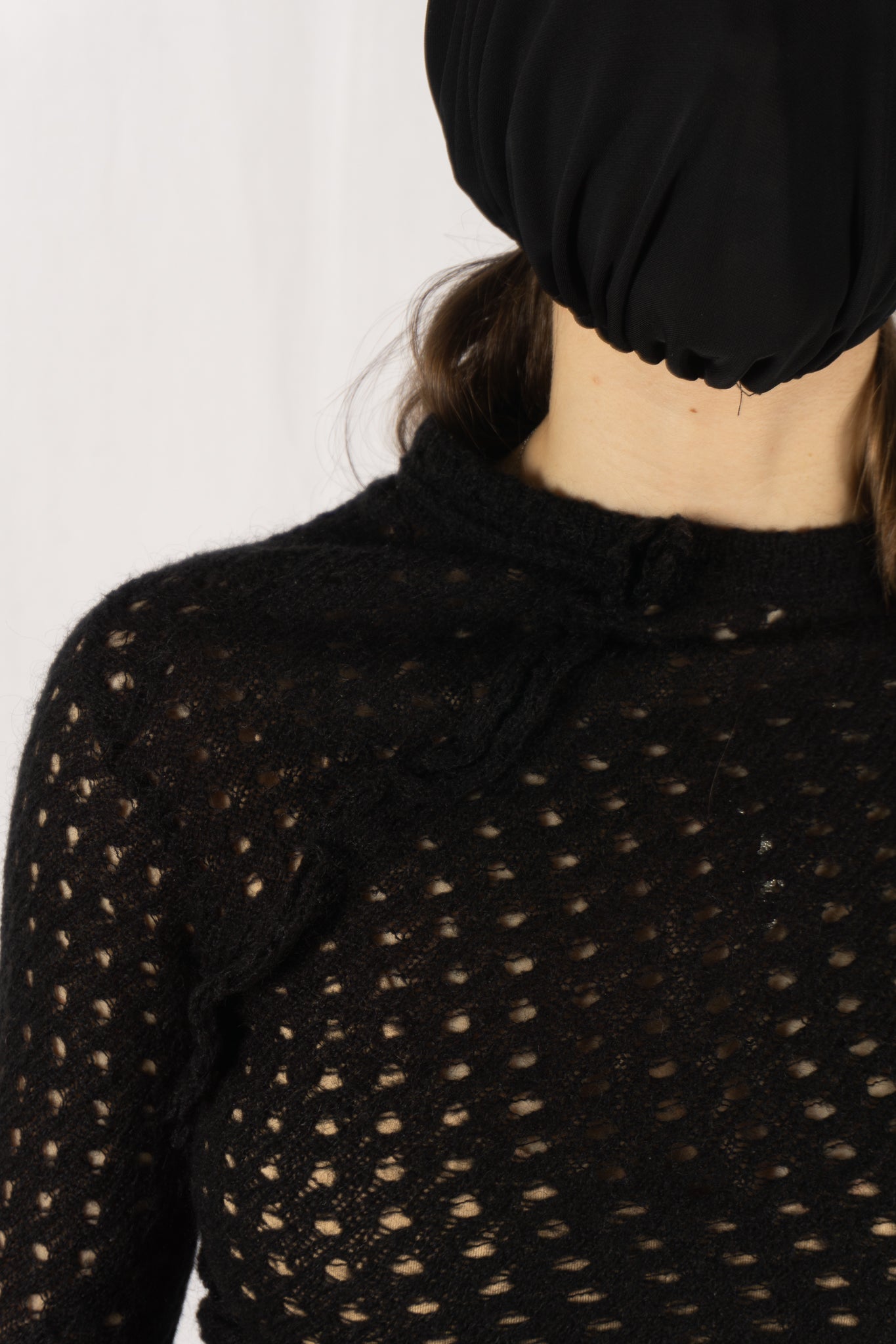 Comme des garçons 1980s asymmetric jumper