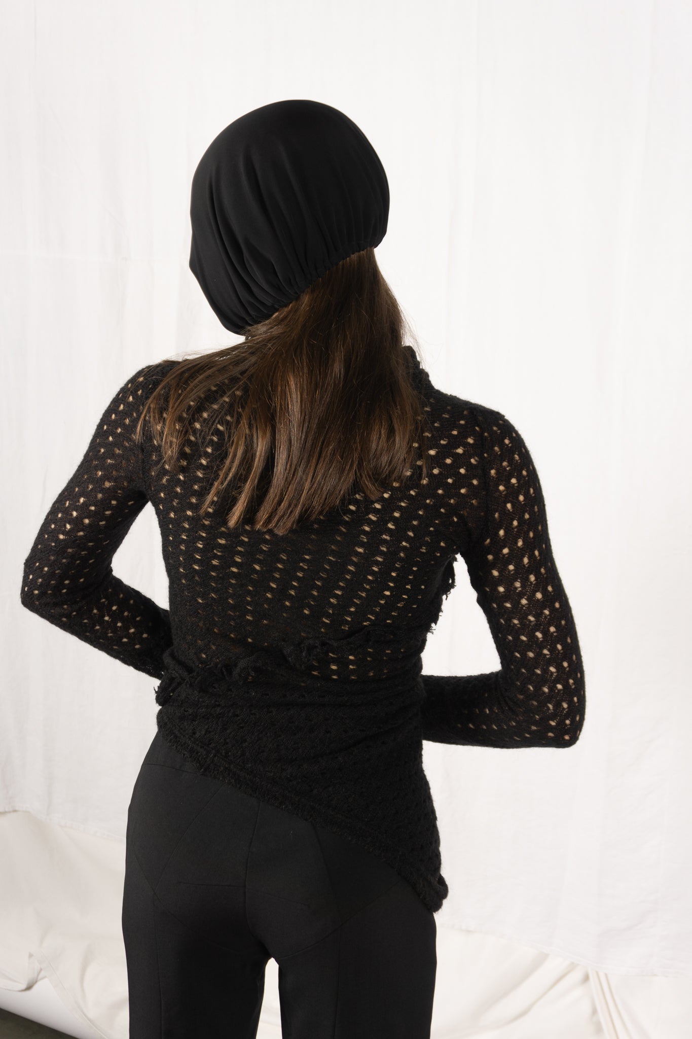 Comme des garçons 1980s asymmetric jumper