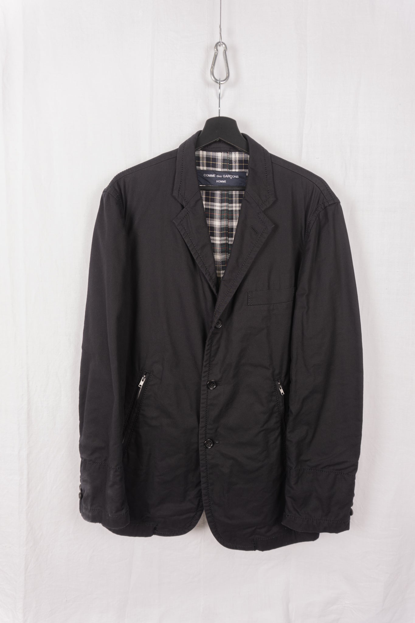 Comme des garçons homme a/w 2006 zip pockets jacket