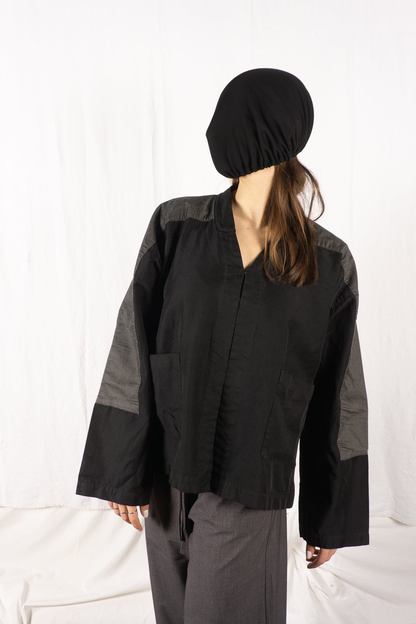 Comme des garçons s/s 2021 cropped kimono