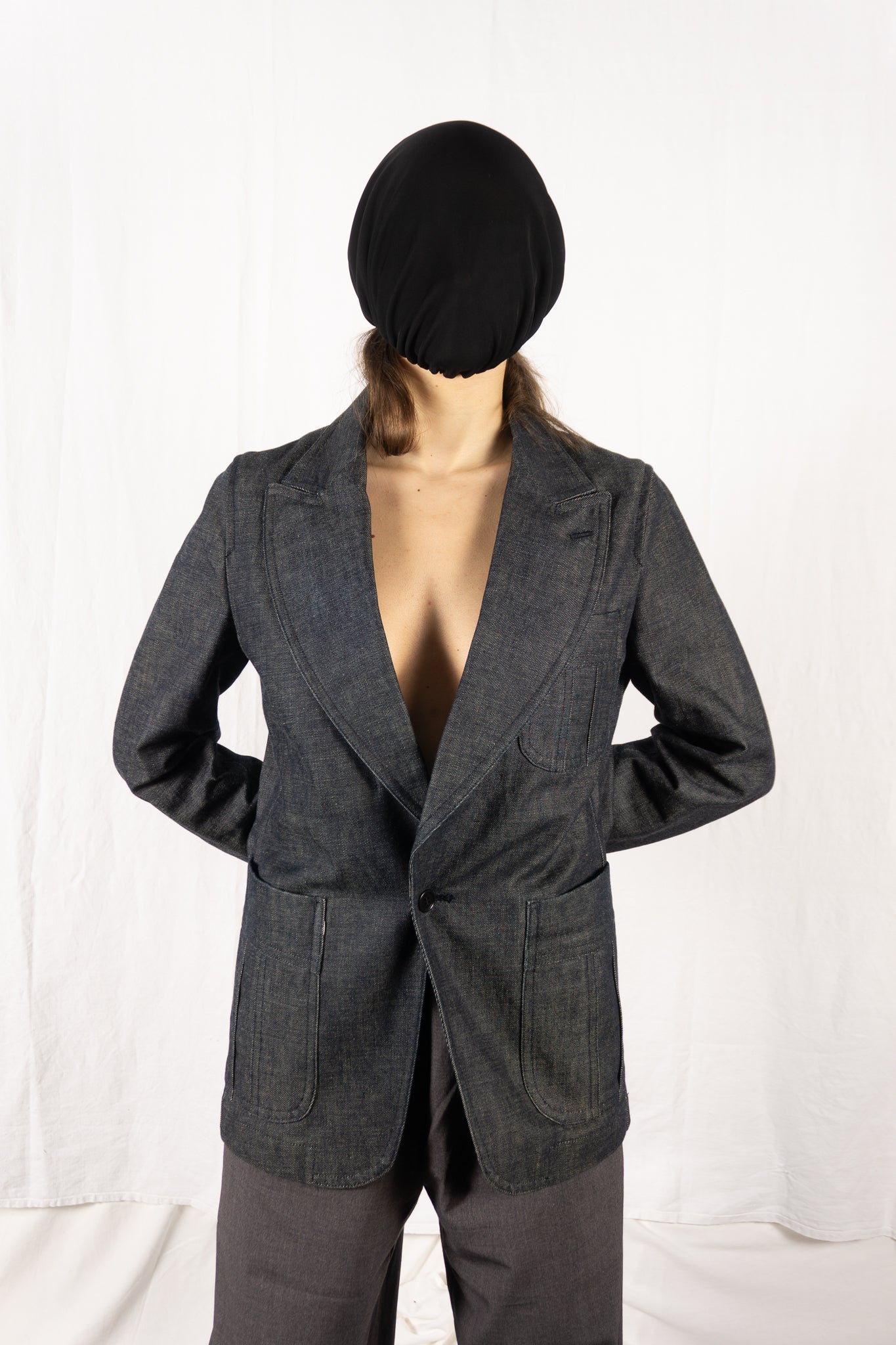 Comme des garçons a/w 2001 denim jacket