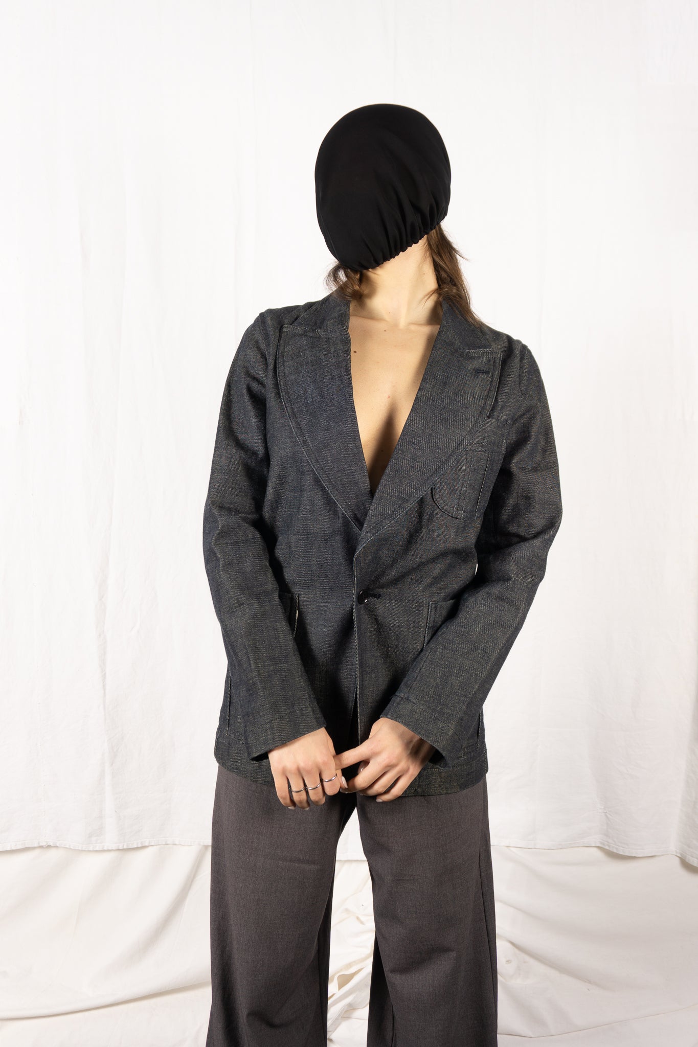 Comme des garçons a/w 2001 denim jacket