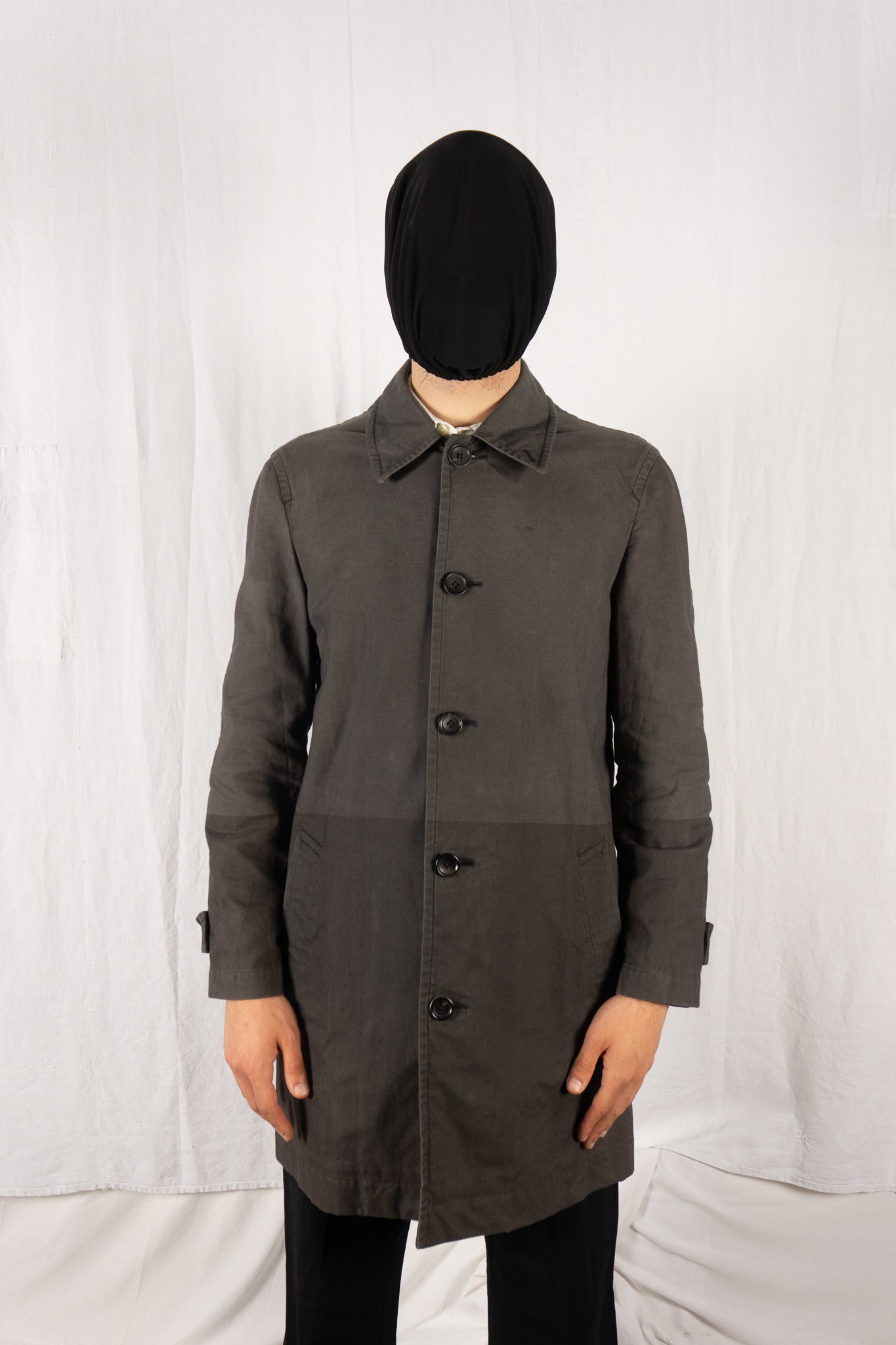 Comme des garçons homme a/w 2001 trench coat
