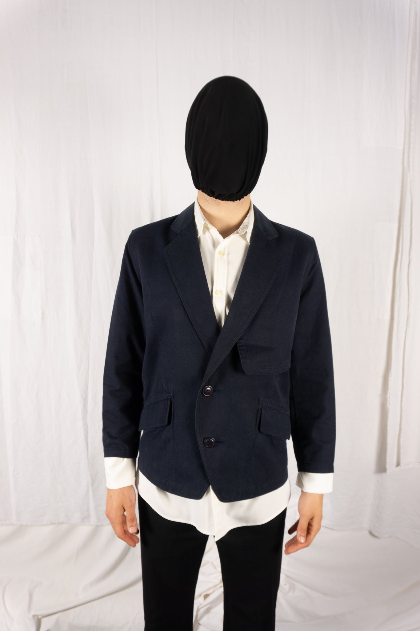 I.s. issey miyake sport 1980s irregular jacket