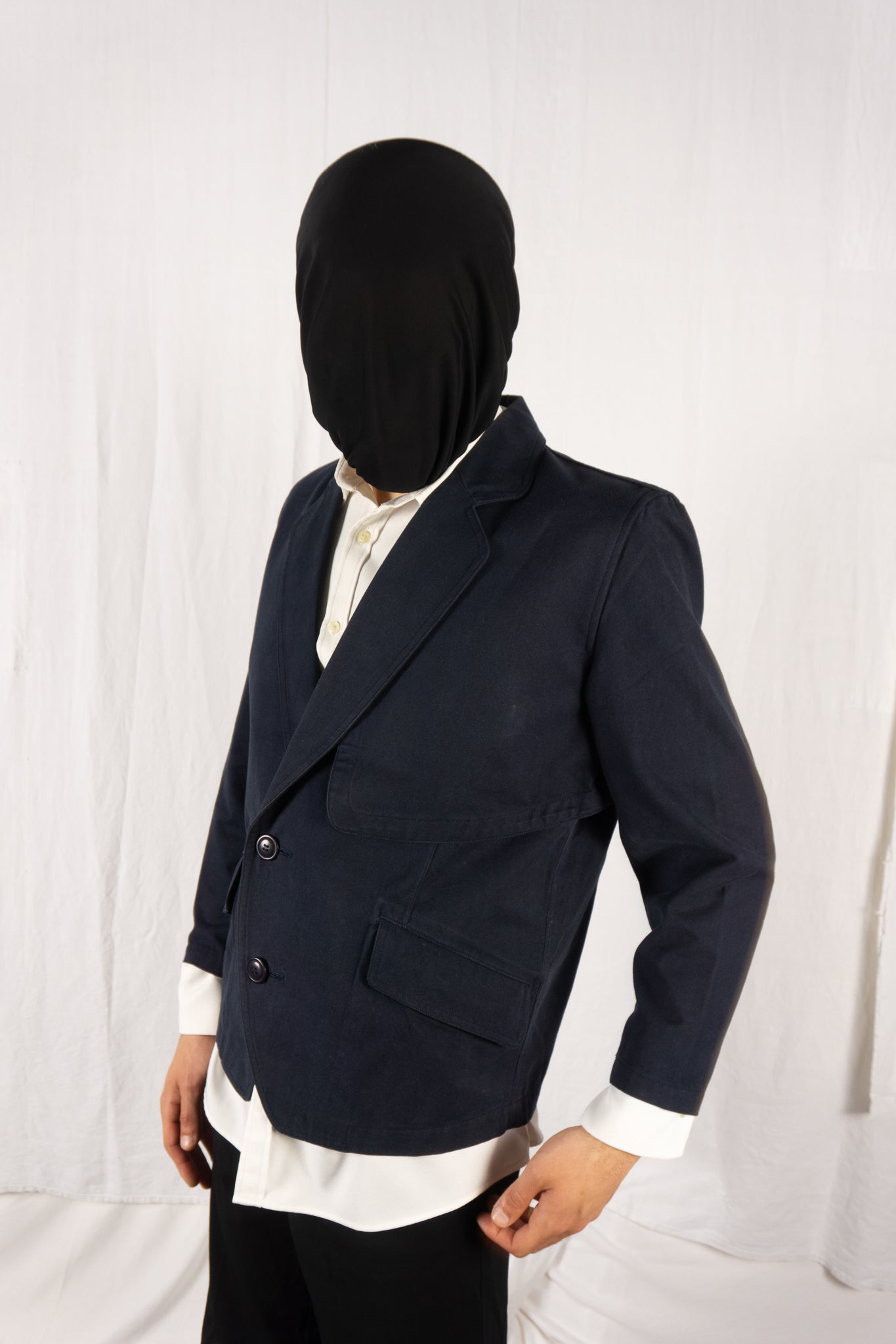 I.s. issey miyake sport 1980s irregular jacket